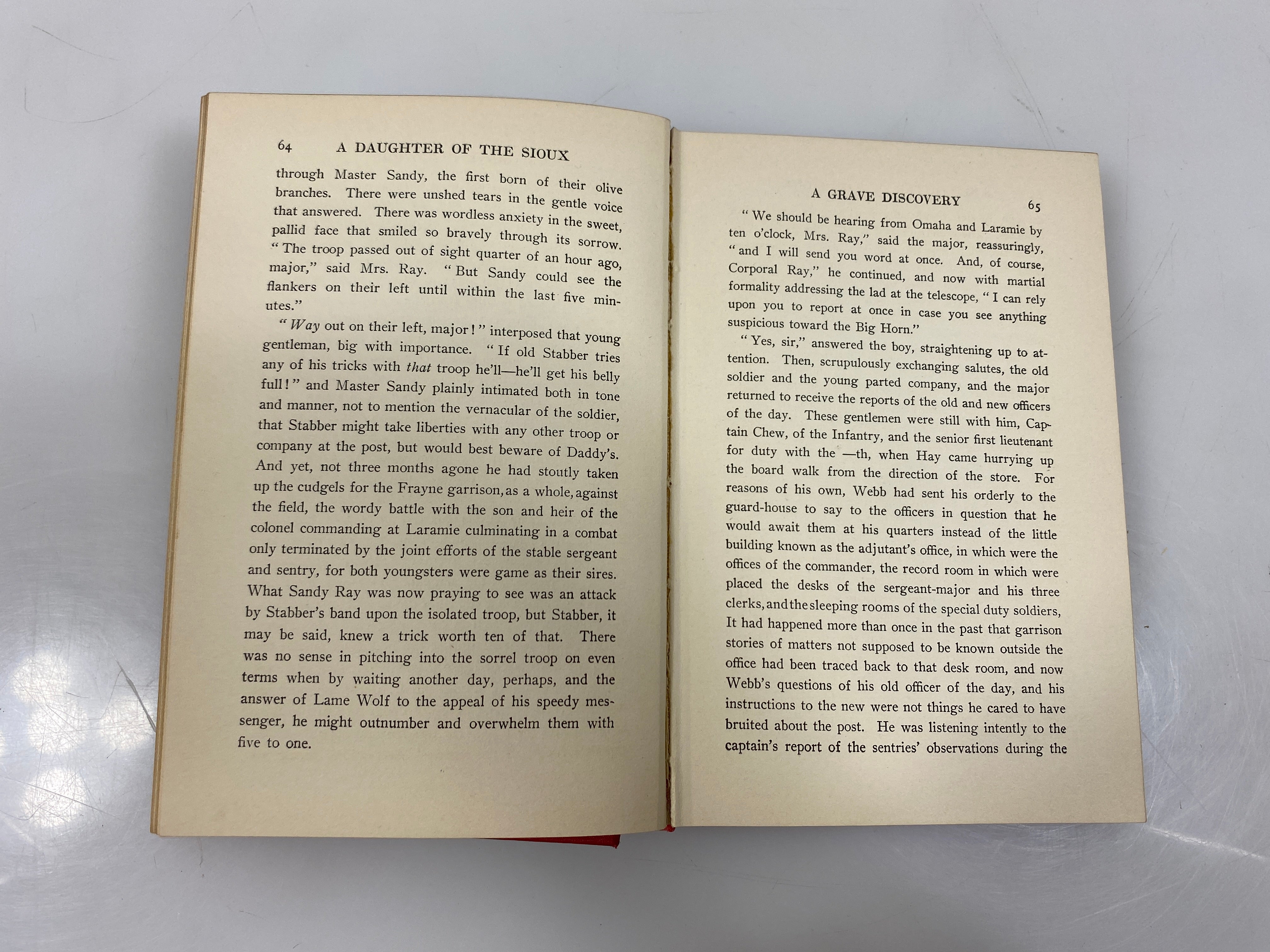 A Daughter of the Sioux by General Charles King 1903 HC