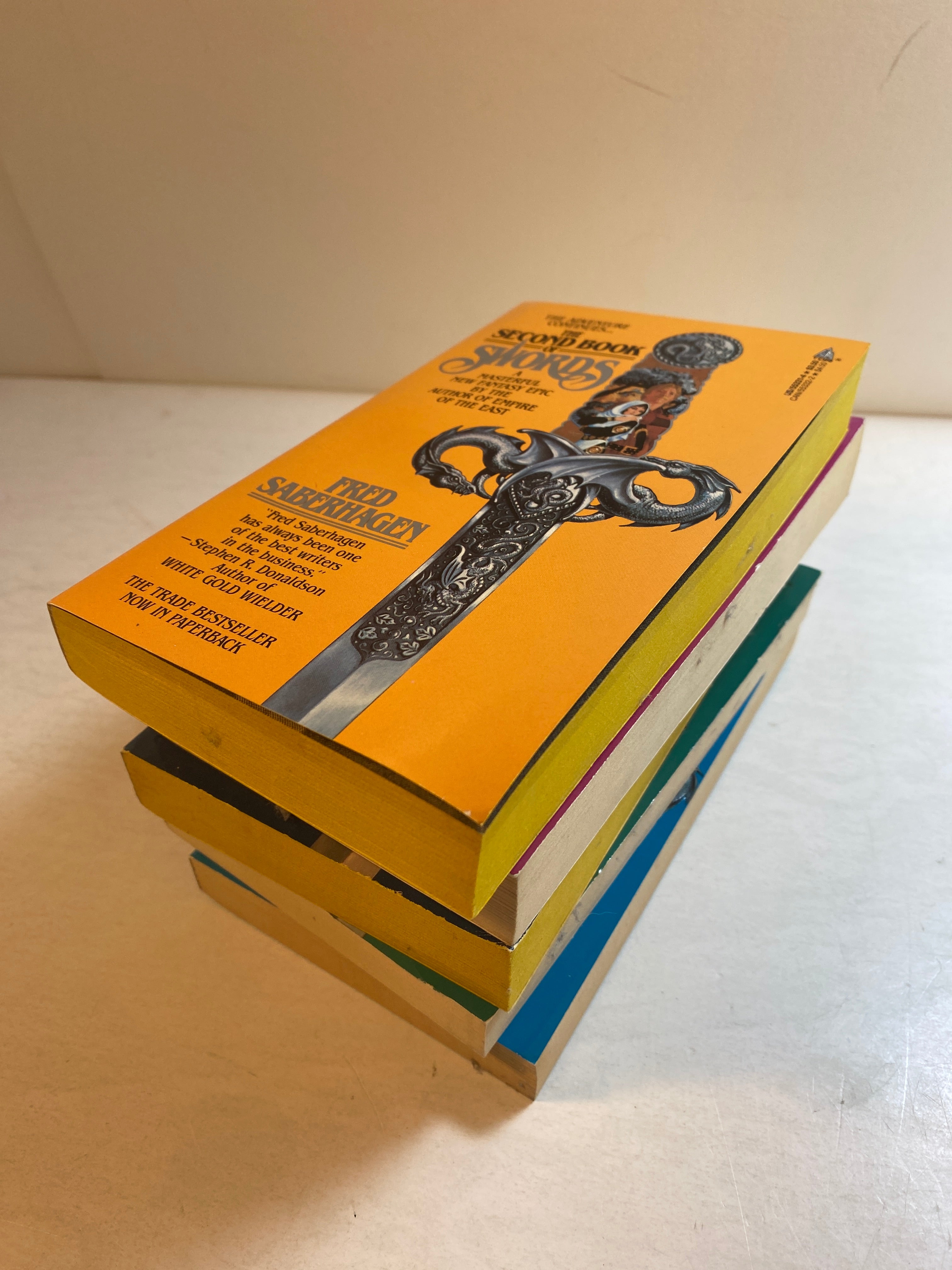 Lot of 5 Fred Saberhagen Swords Books 1983-1989