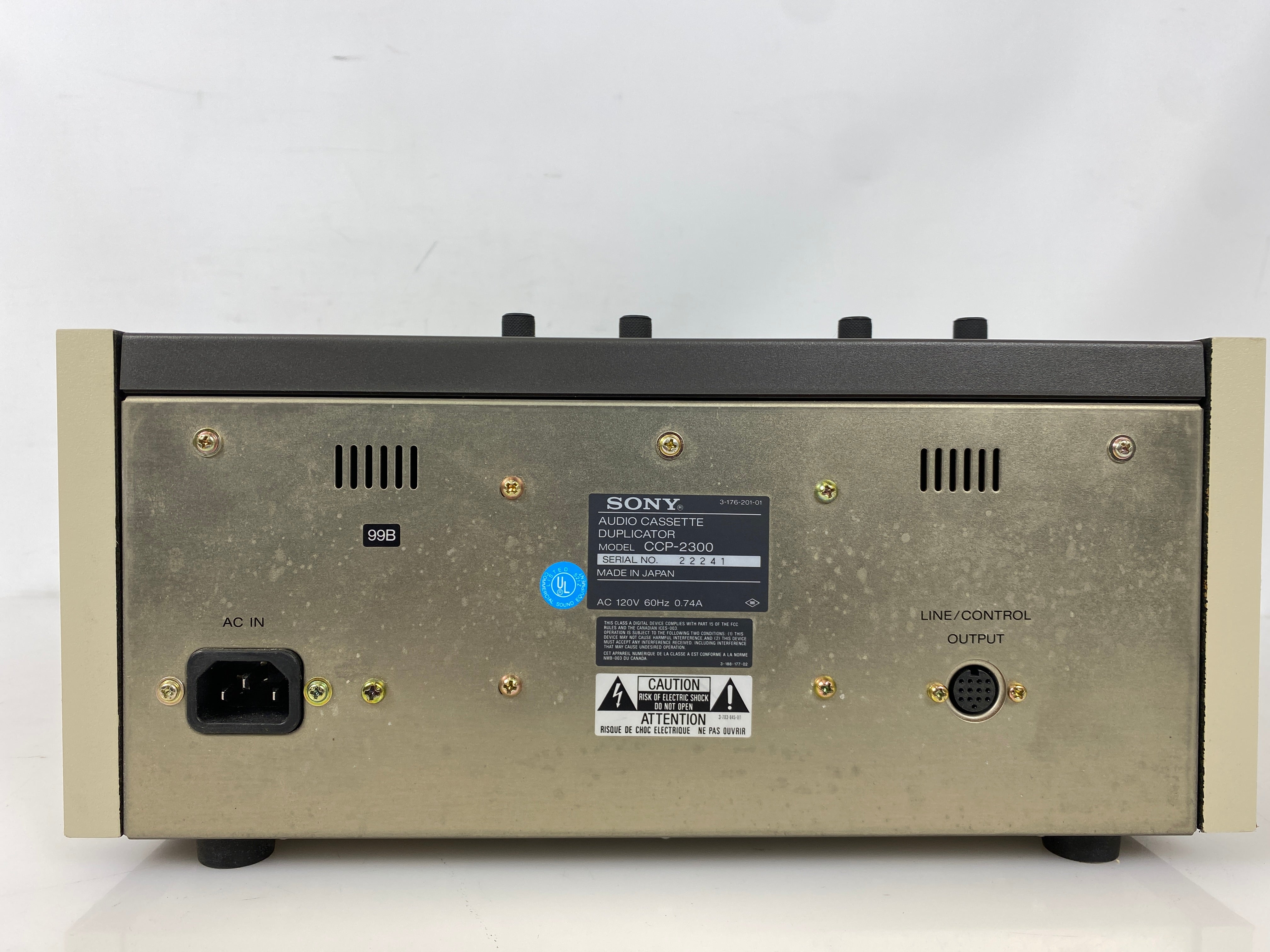Vintage Sony CCP-2300 Audio Cassette Duplicator