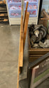 Large Wood Painted Cow Internals Display