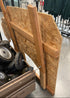 Large Wood Painted Cow Internals Display