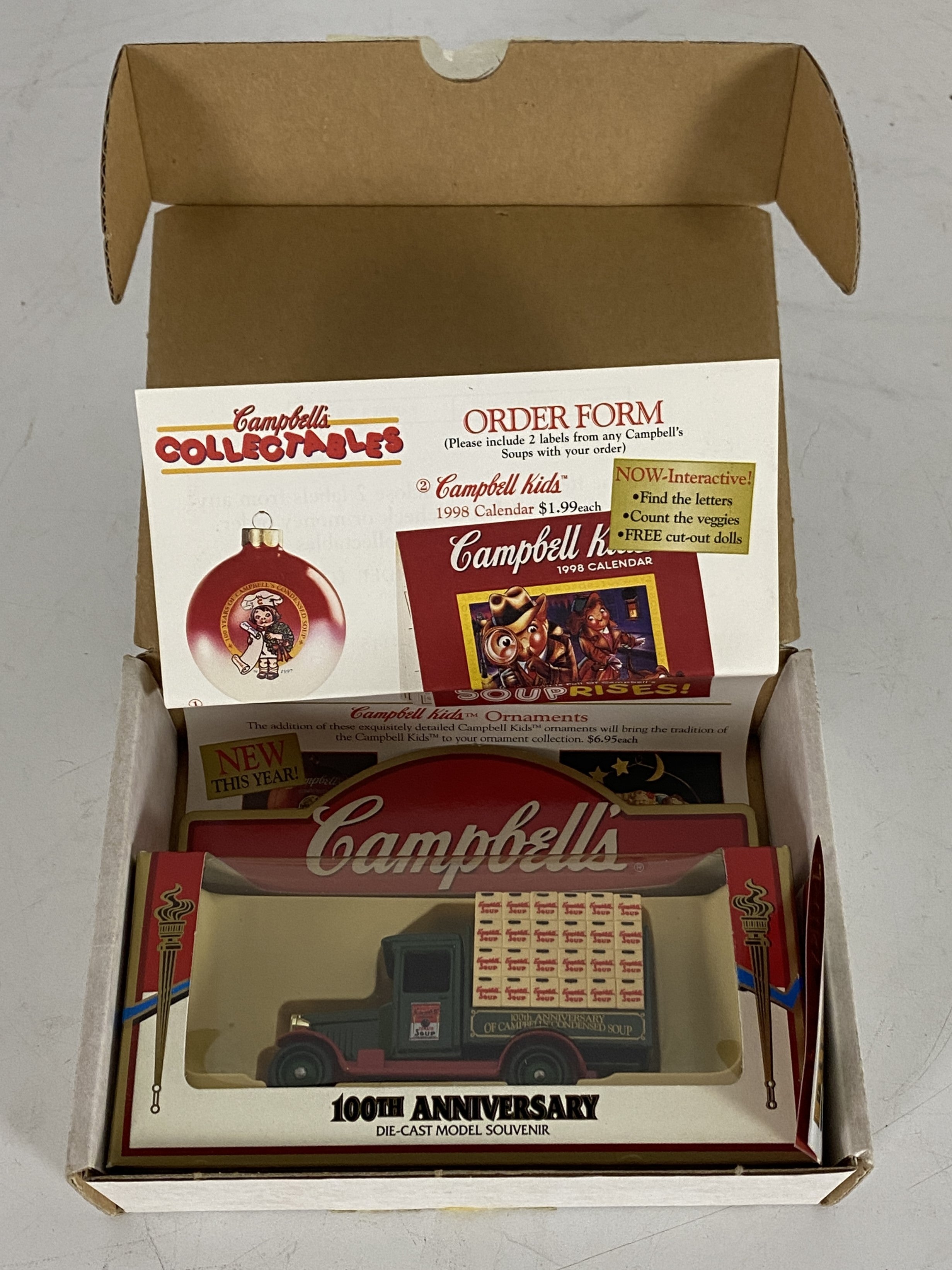 Campbell's Collectables 100th Anniversary Die-Cast Model Souvenir