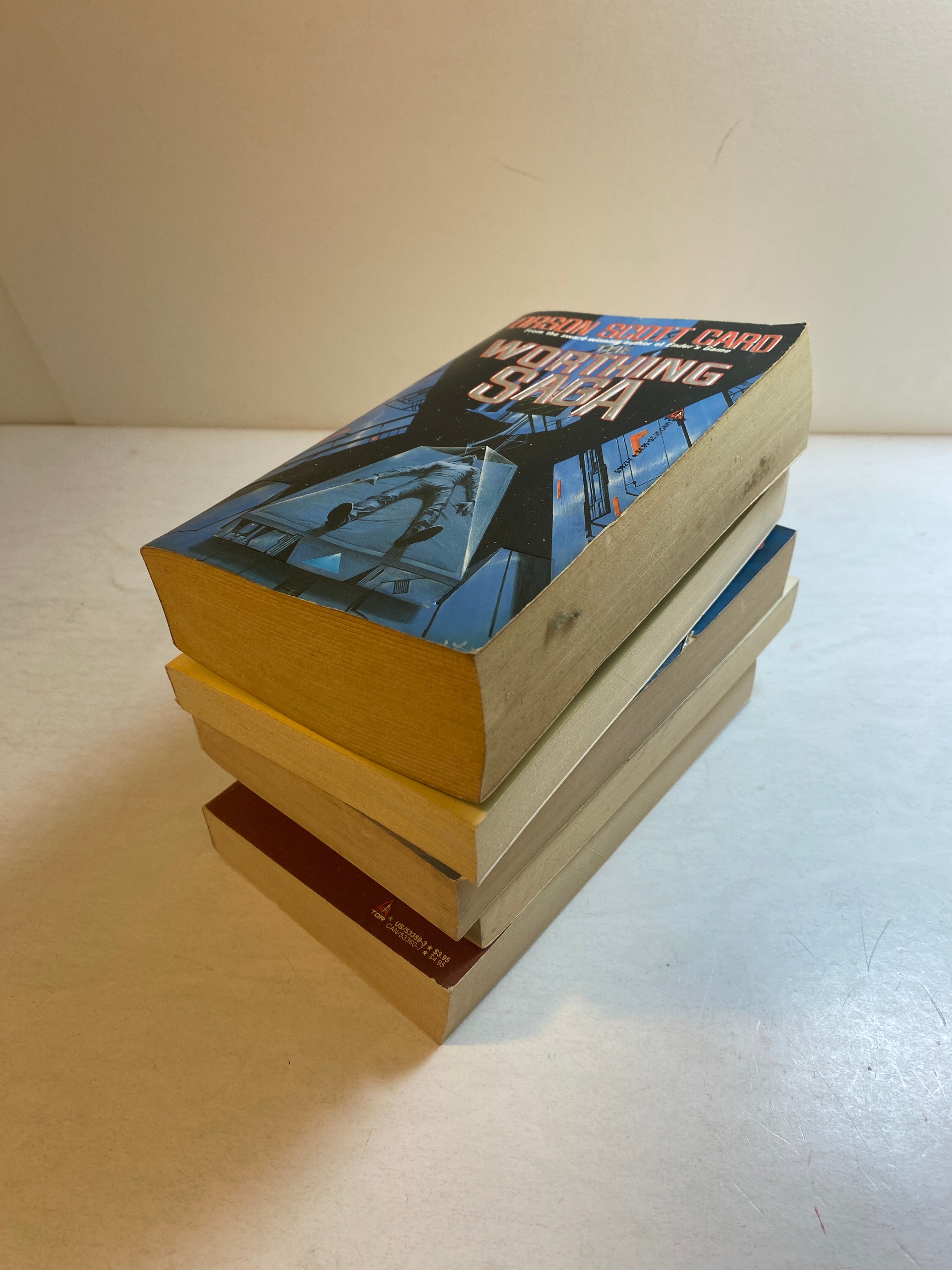 Lot of 5 Orson Scott Card Paperbacks 1988-1990