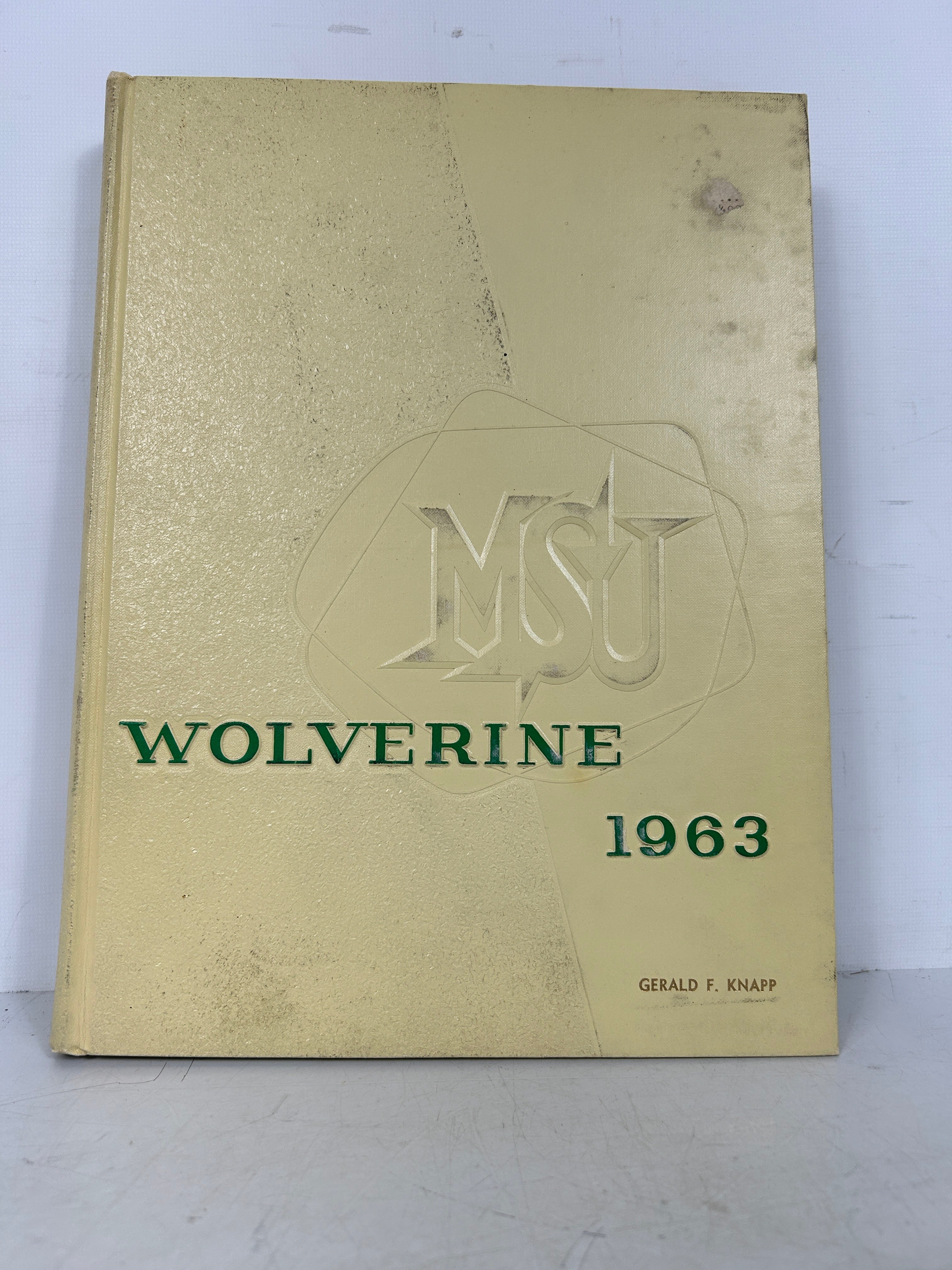 1963 Michigan State University Yearbook Wolverine