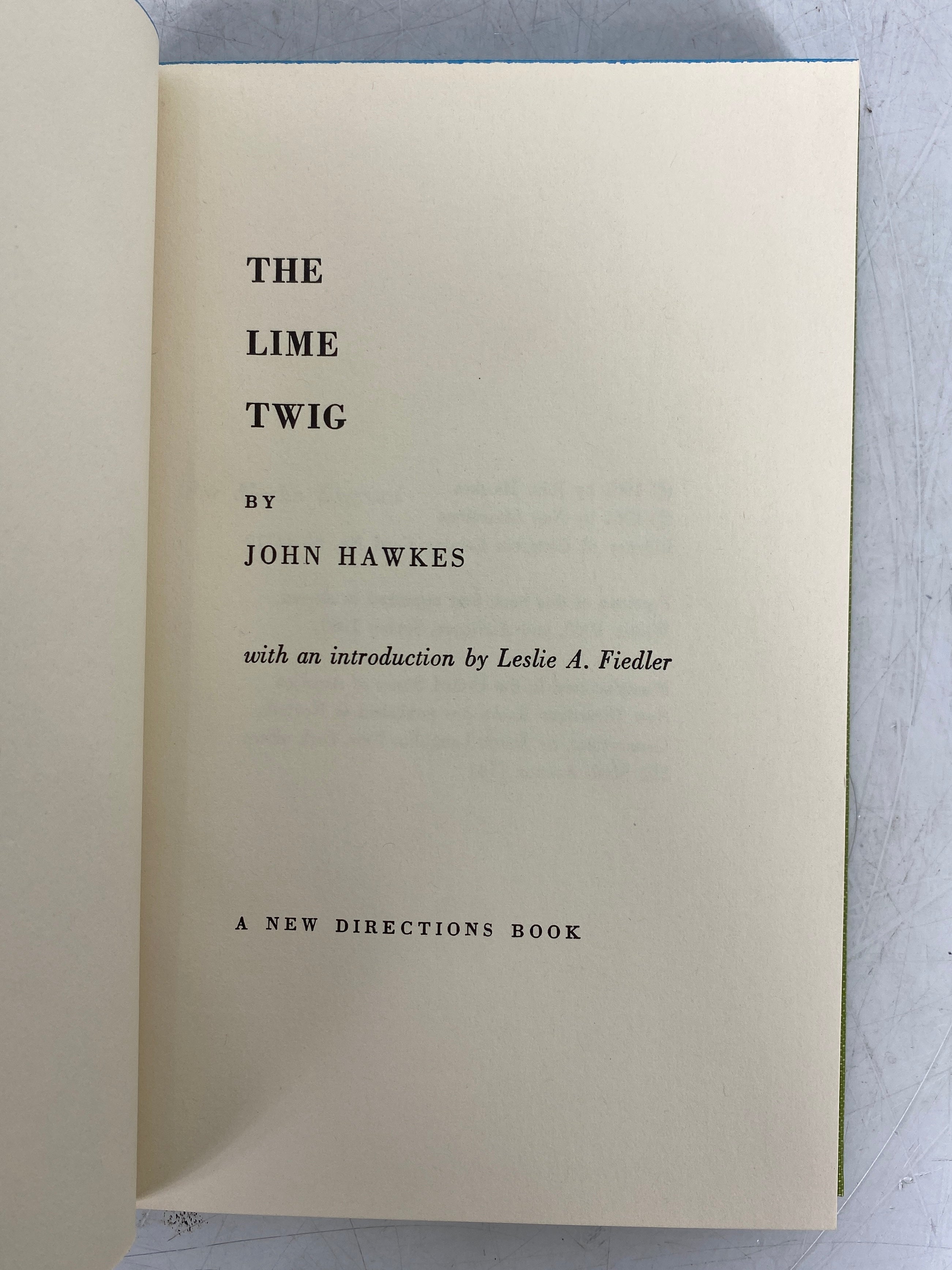 The Lime Twig by John Hawkes 1963 Signed Limited Edition 78/100 HC Slipcase