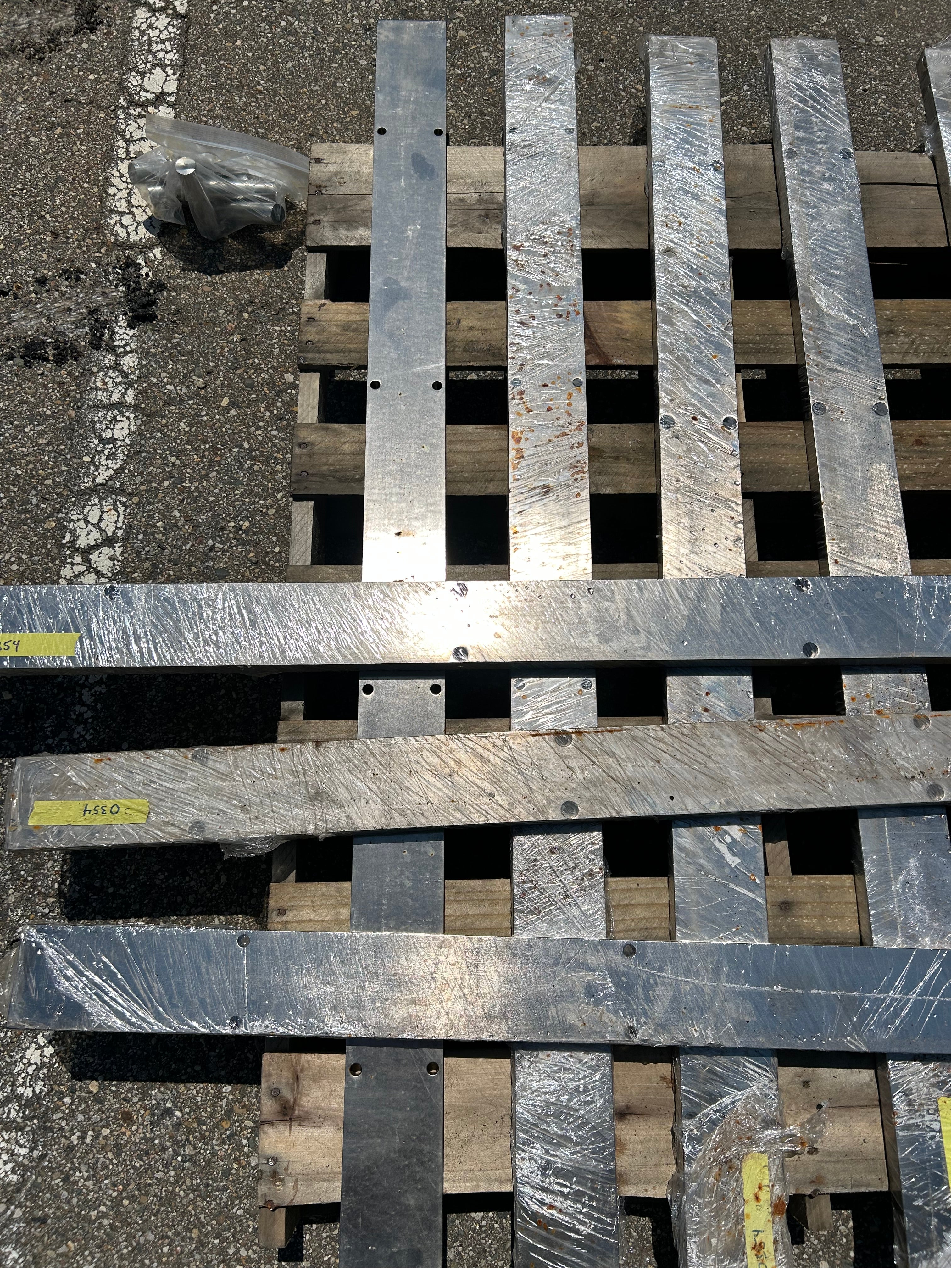 Pallet of Rectangular Stainless Steel Stock - 400lbs