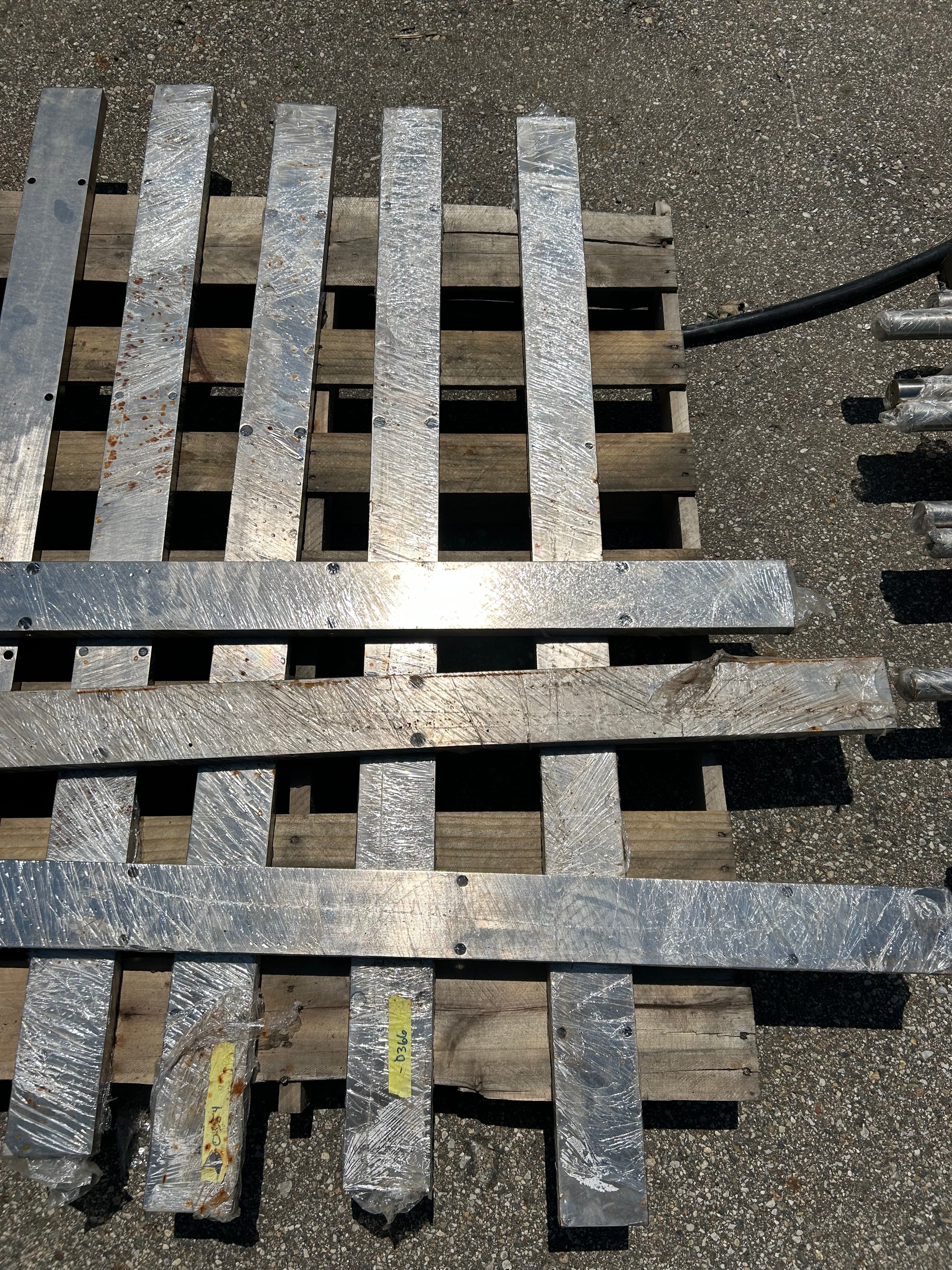 Pallet of Rectangular Stainless Steel Stock - 400lbs