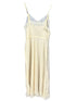 Vintage Beige Skylon Slip Dress Women's Size 20