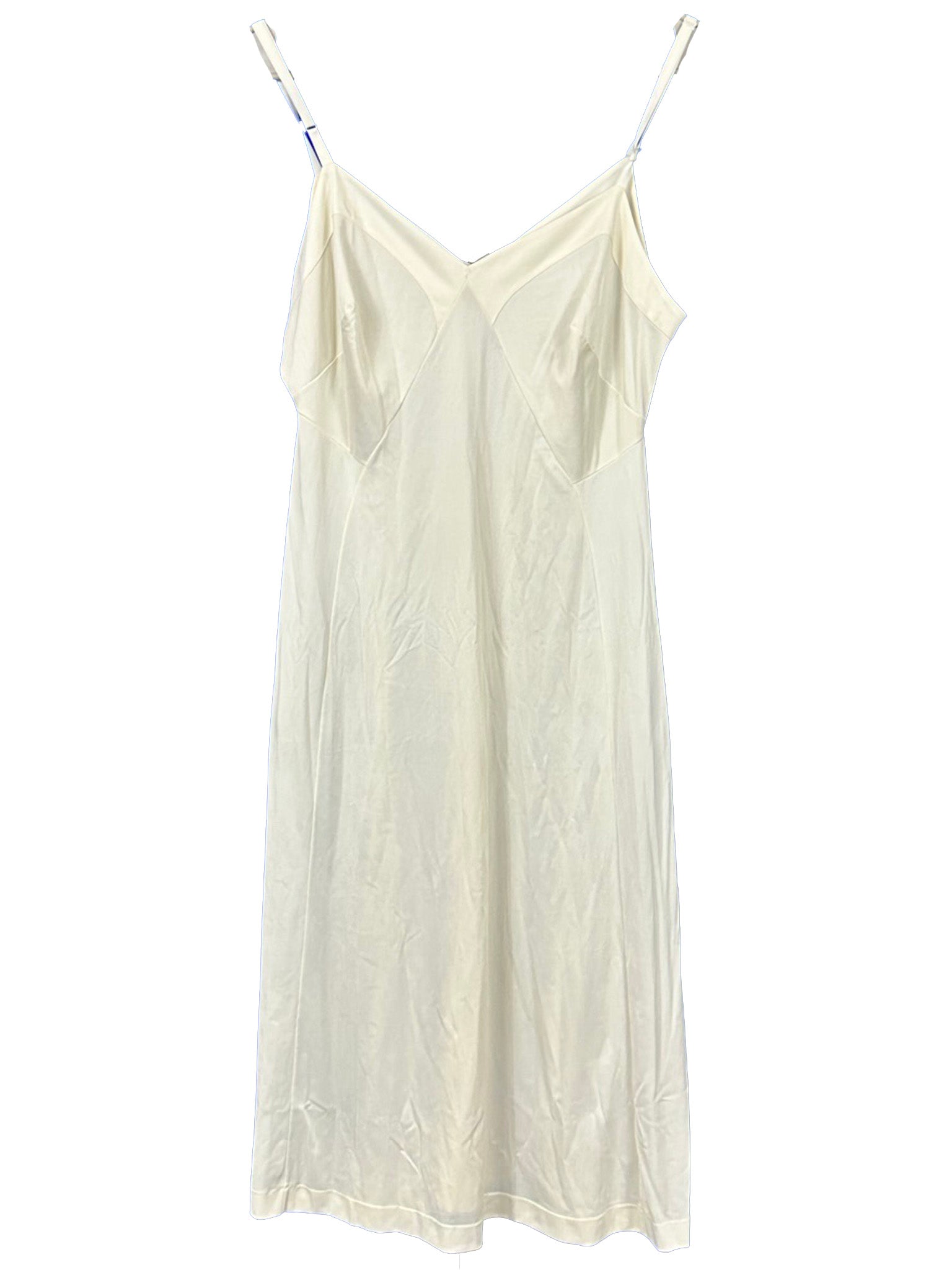 Vintage White Slip Dress Women's Size Unknown (B)