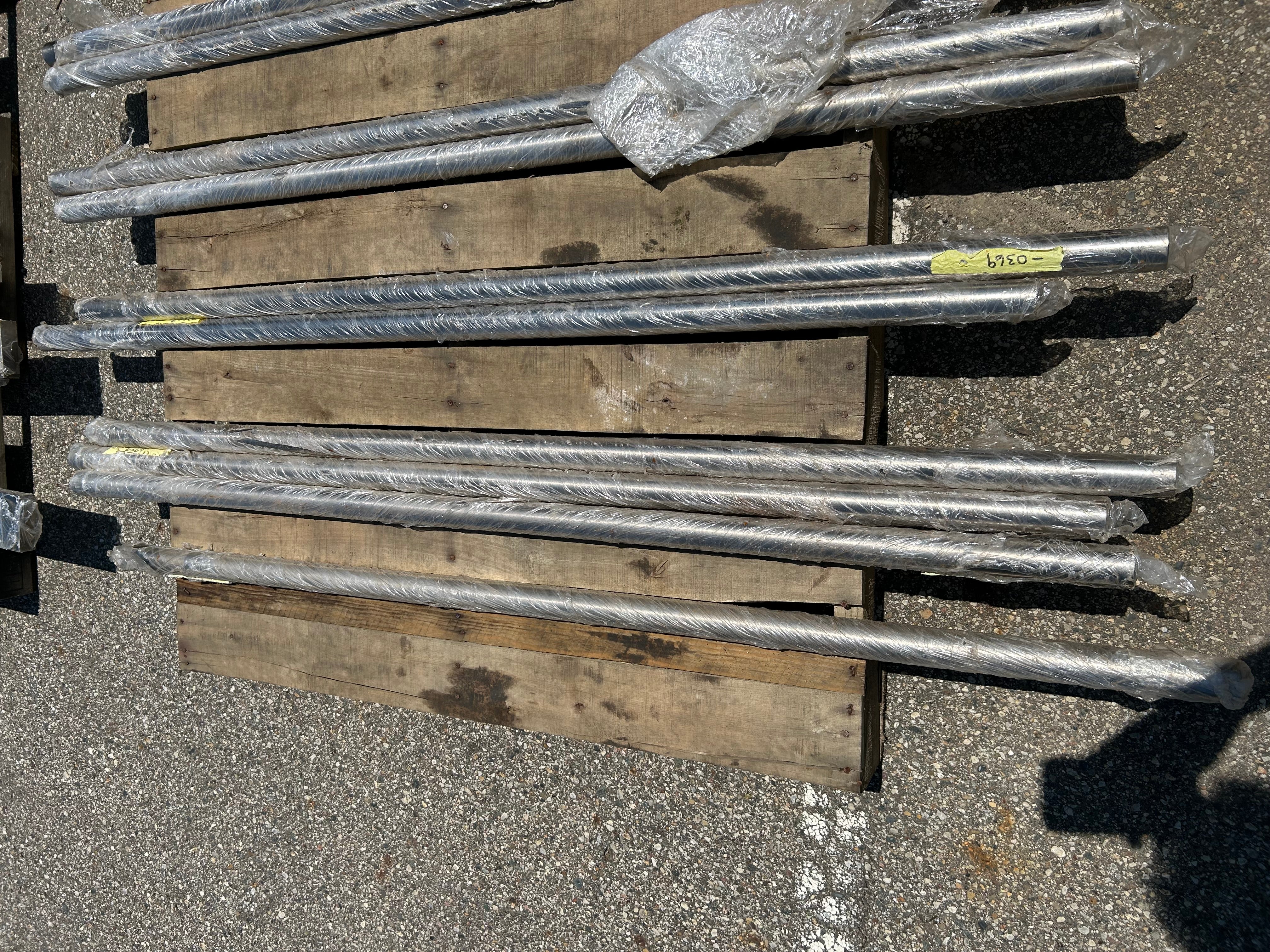 Pallet of Round Stainless Steel Stock - 312lbs