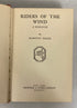 Riders of the Wind A Romance Elswyth Thane 1926 1st Ed 6th Print HC