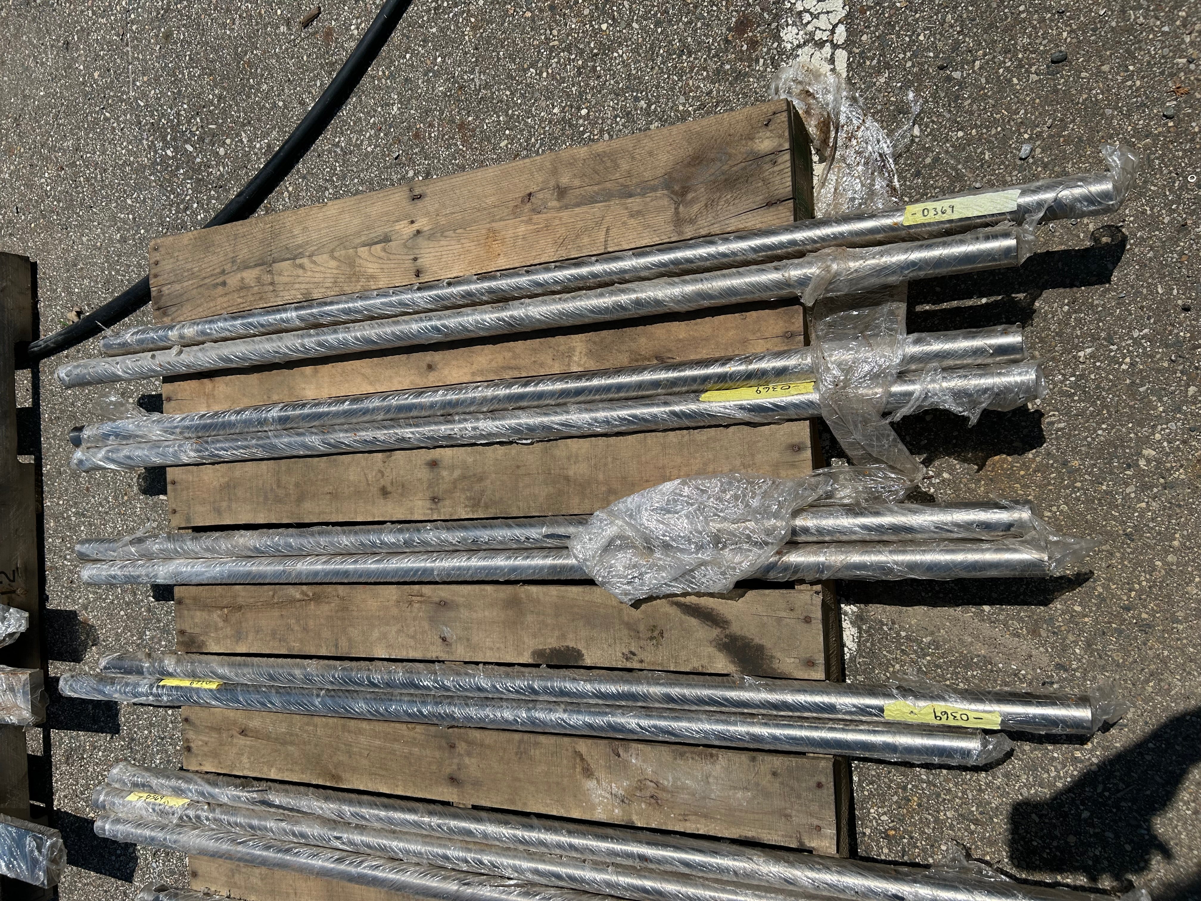 Pallet of Round Stainless Steel Stock - 312lbs
