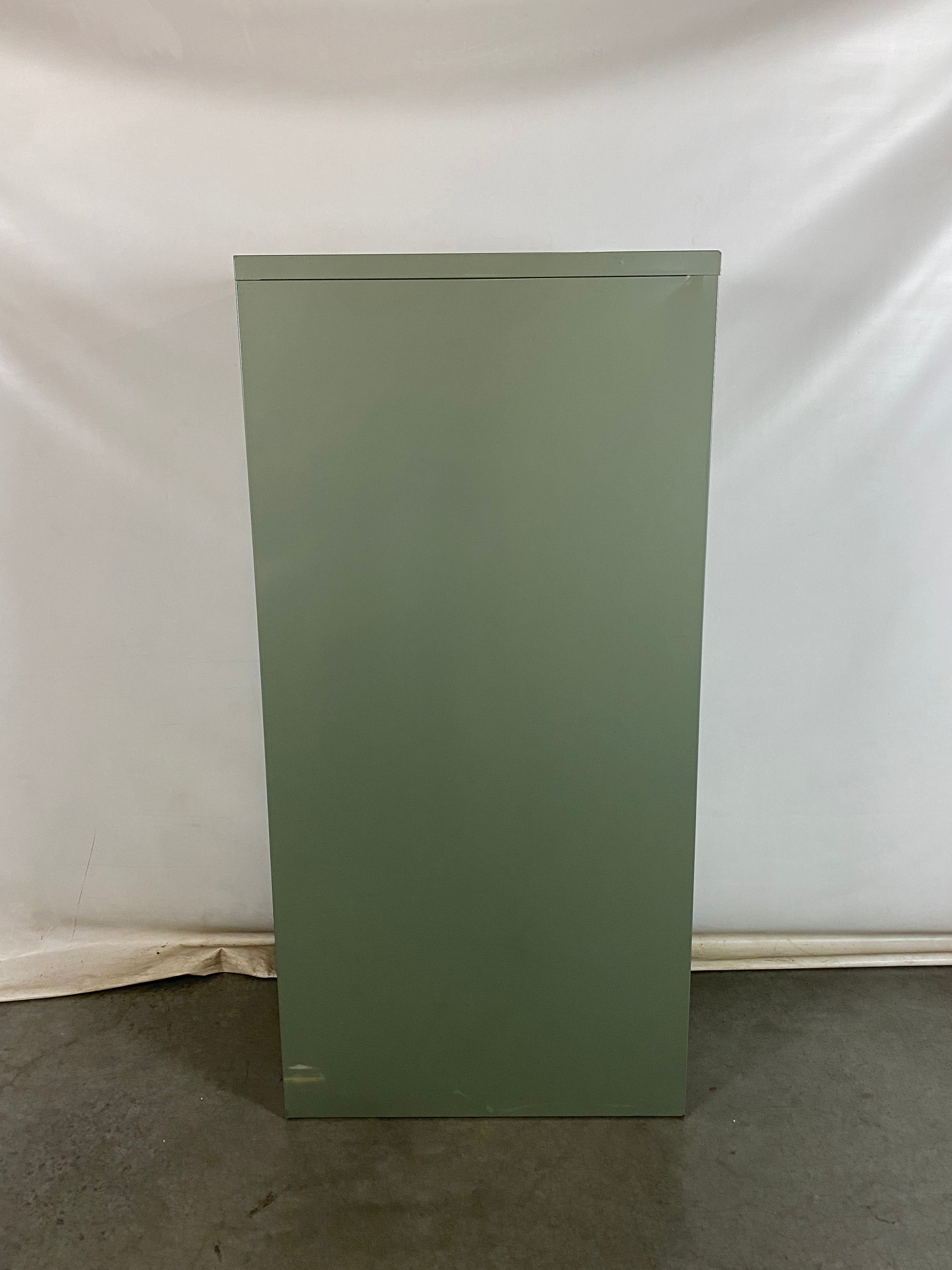 Steelcase Green 5 Drawer File Cabinet