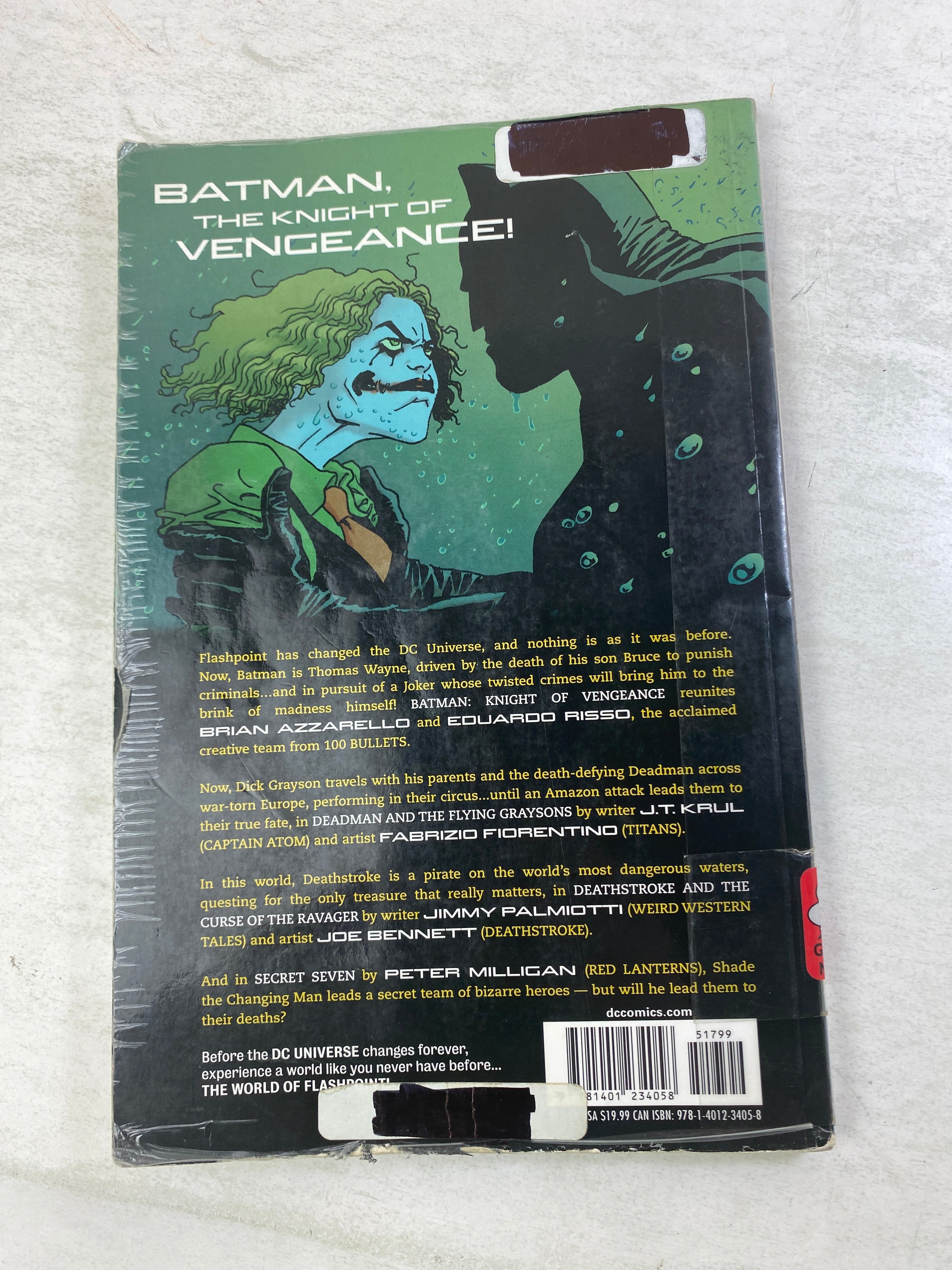 Flashpoint featuring Batman DC Graphic Novel Ex Lib 2012