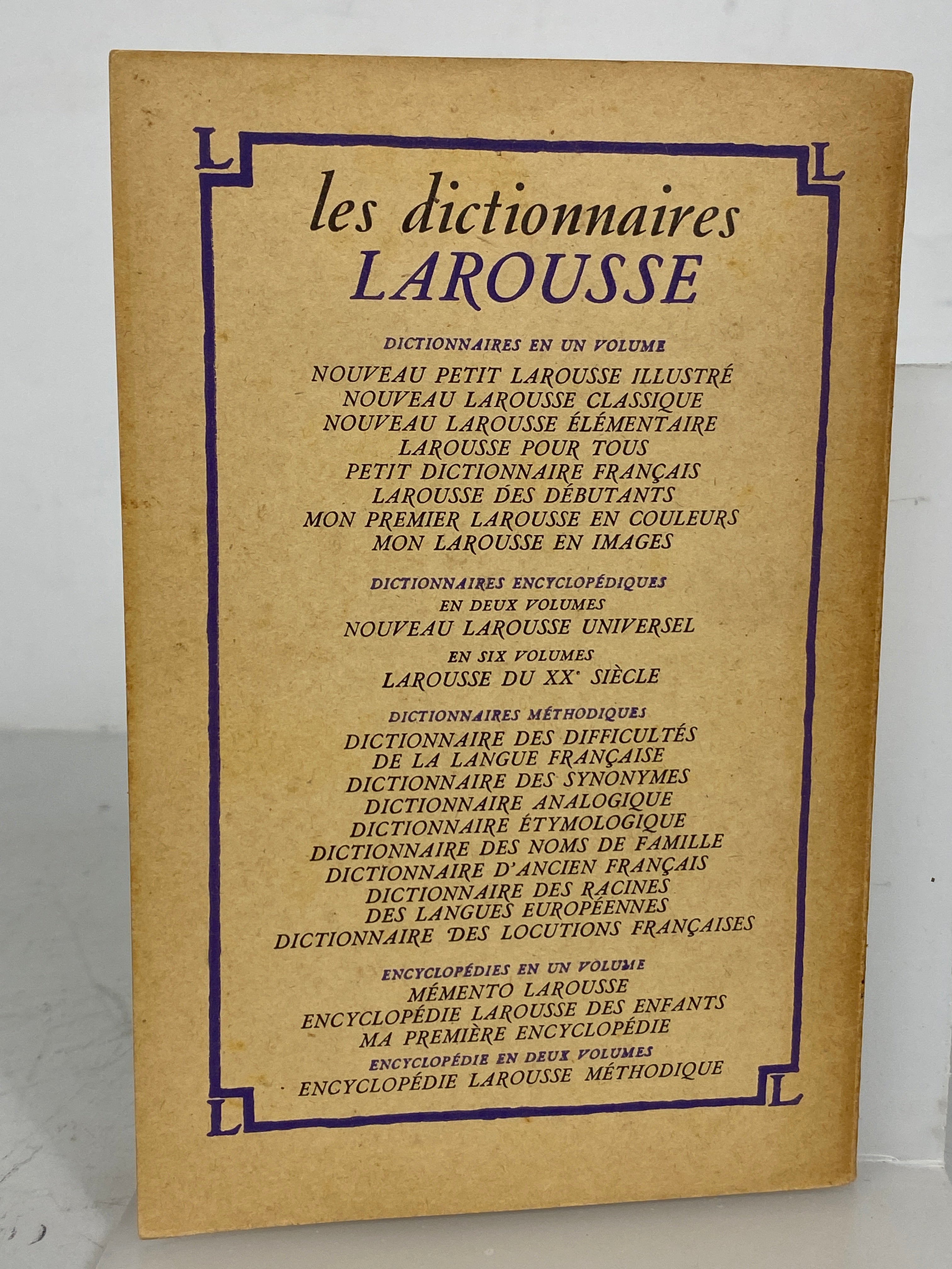 Lot of 5 French Language Classics incl Moliere/Rousseau Vintage SC