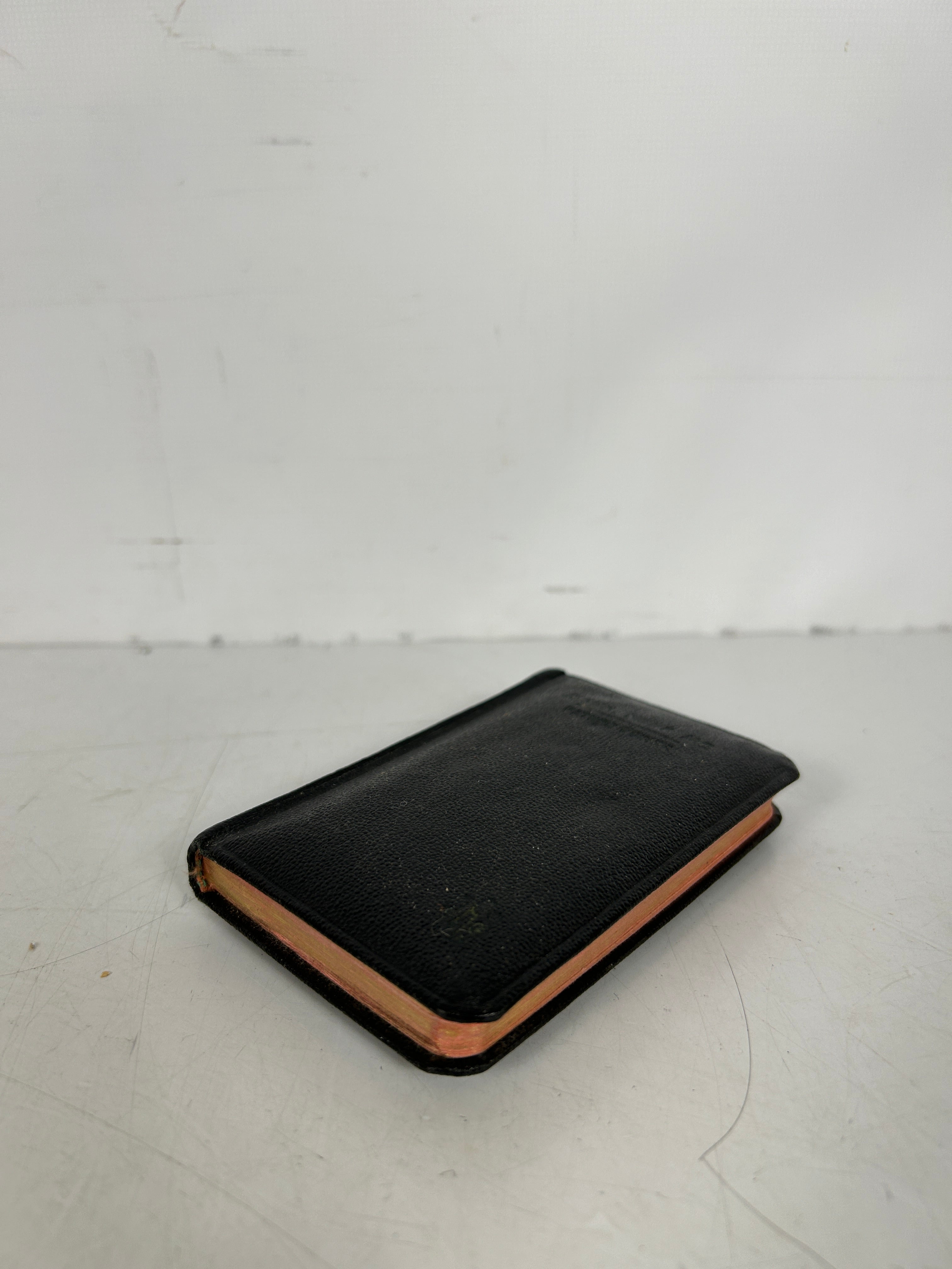 Vintage 1939 Mini Prayer Book "Jesus Help Me" Father Power with Case