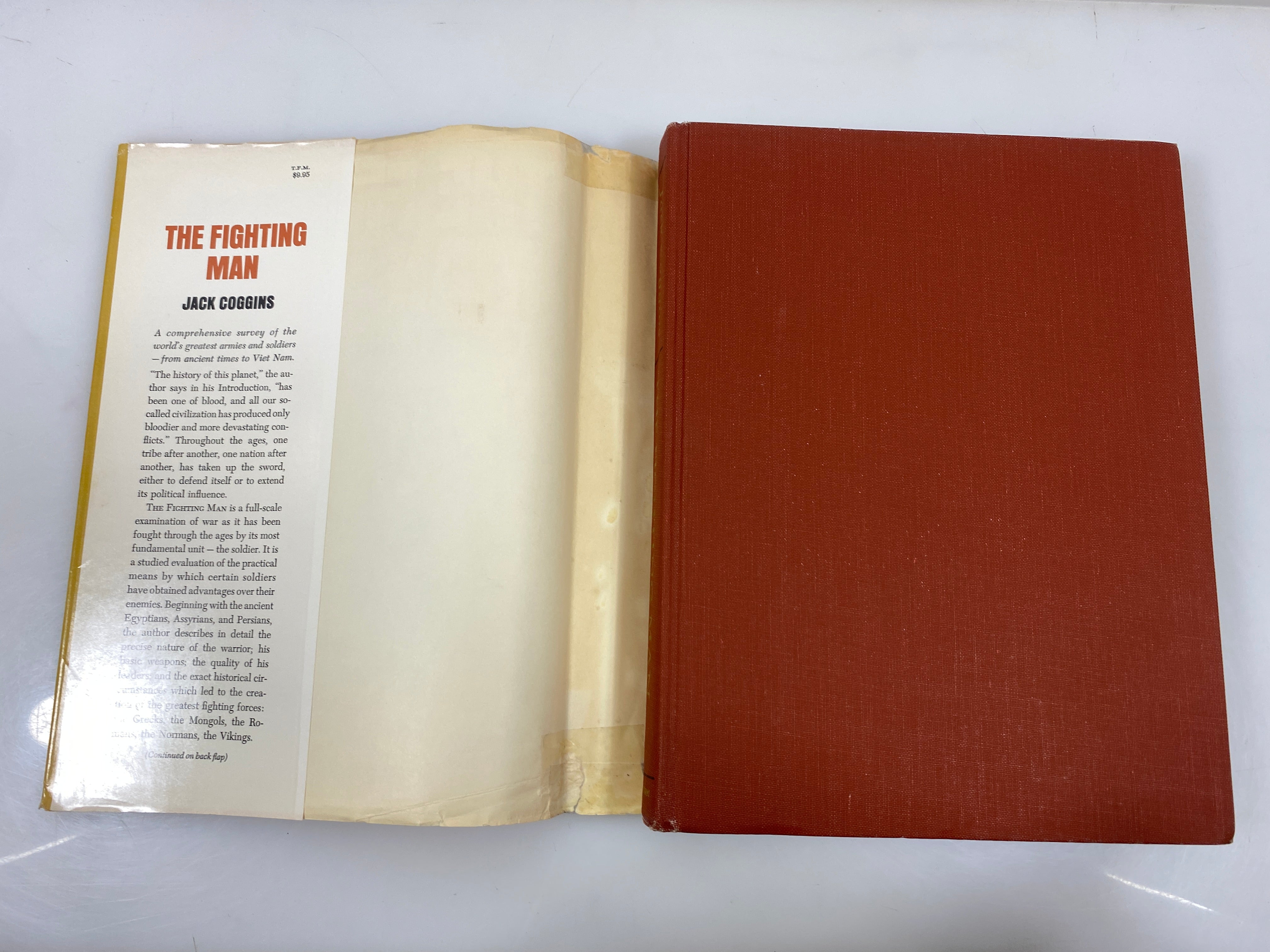 The Fighting Man by Jack Coggins Doubleday & Company 1966 HCDJ