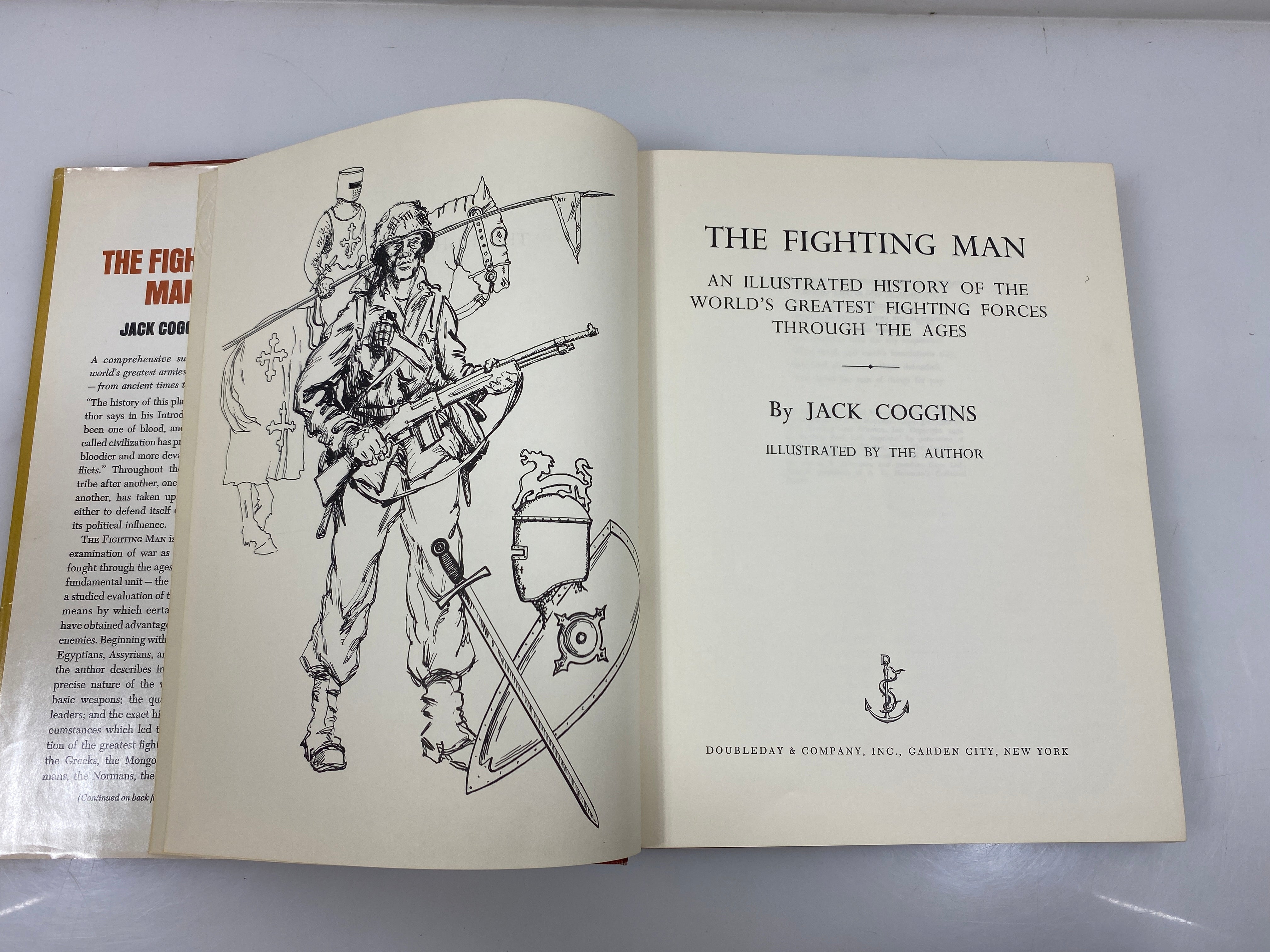 The Fighting Man by Jack Coggins Doubleday & Company 1966 HCDJ