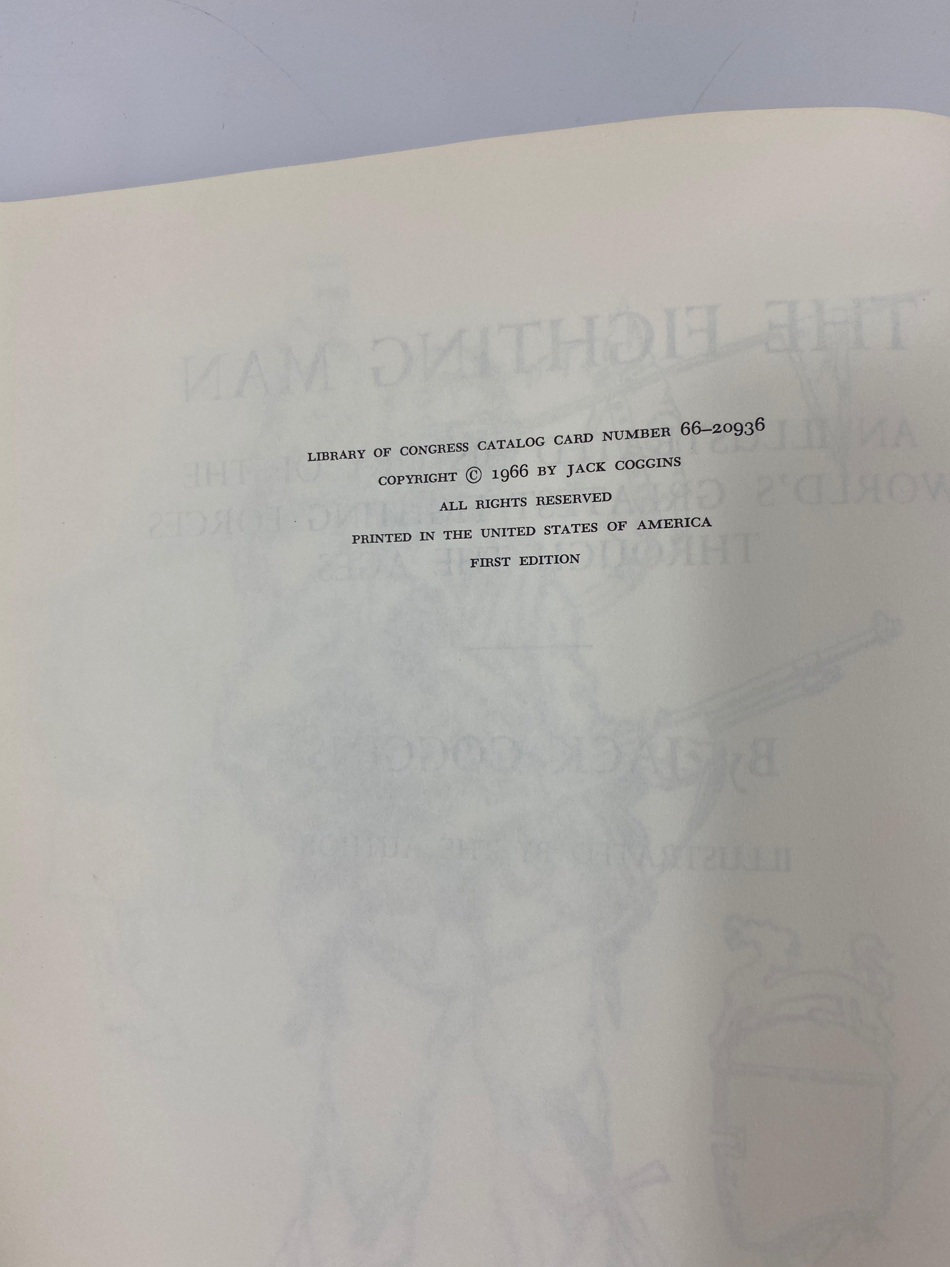 The Fighting Man by Jack Coggins Doubleday & Company 1966 HCDJ