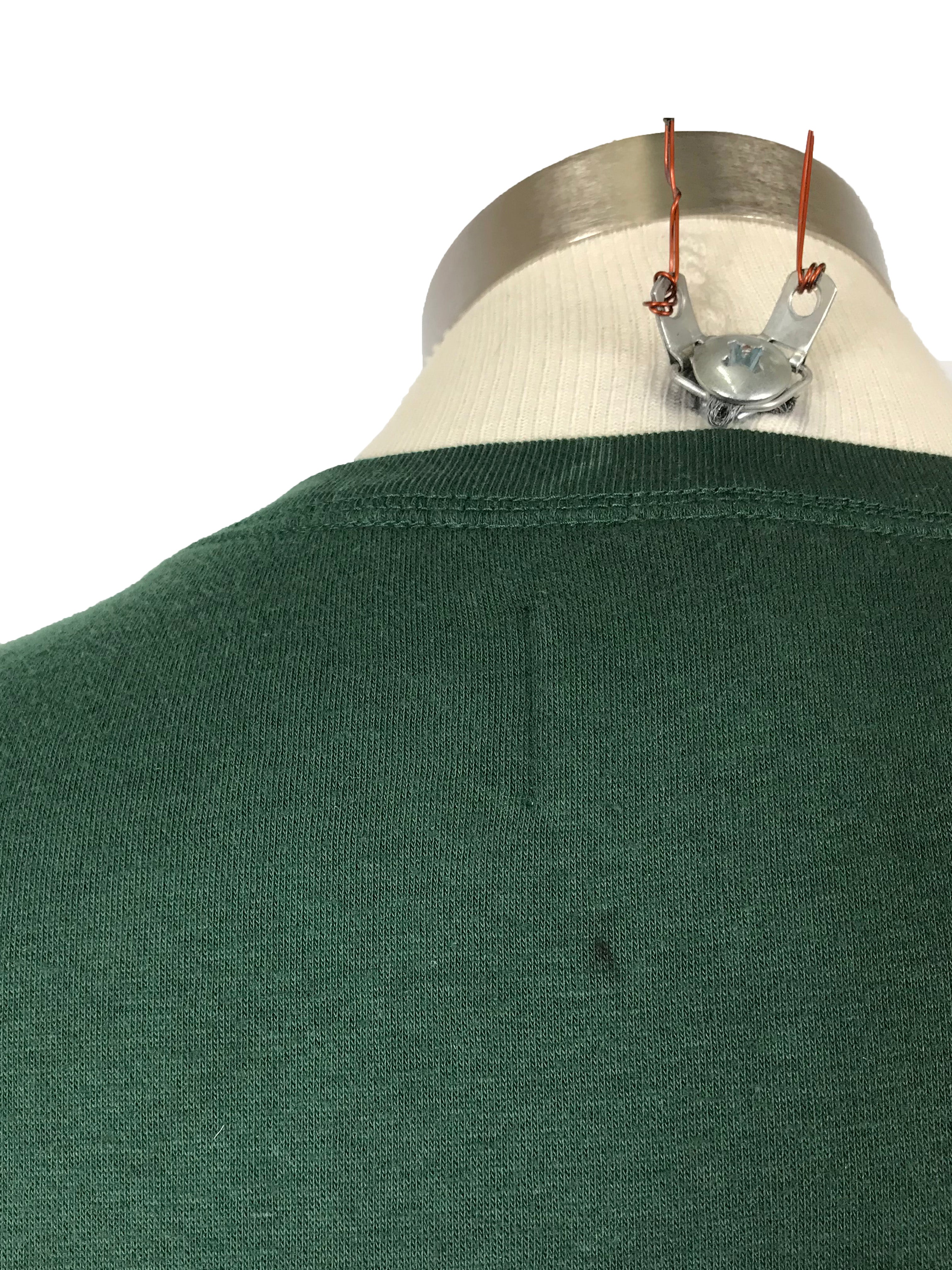 Michigan State University Green Snap Up Sweater Unisex Size M