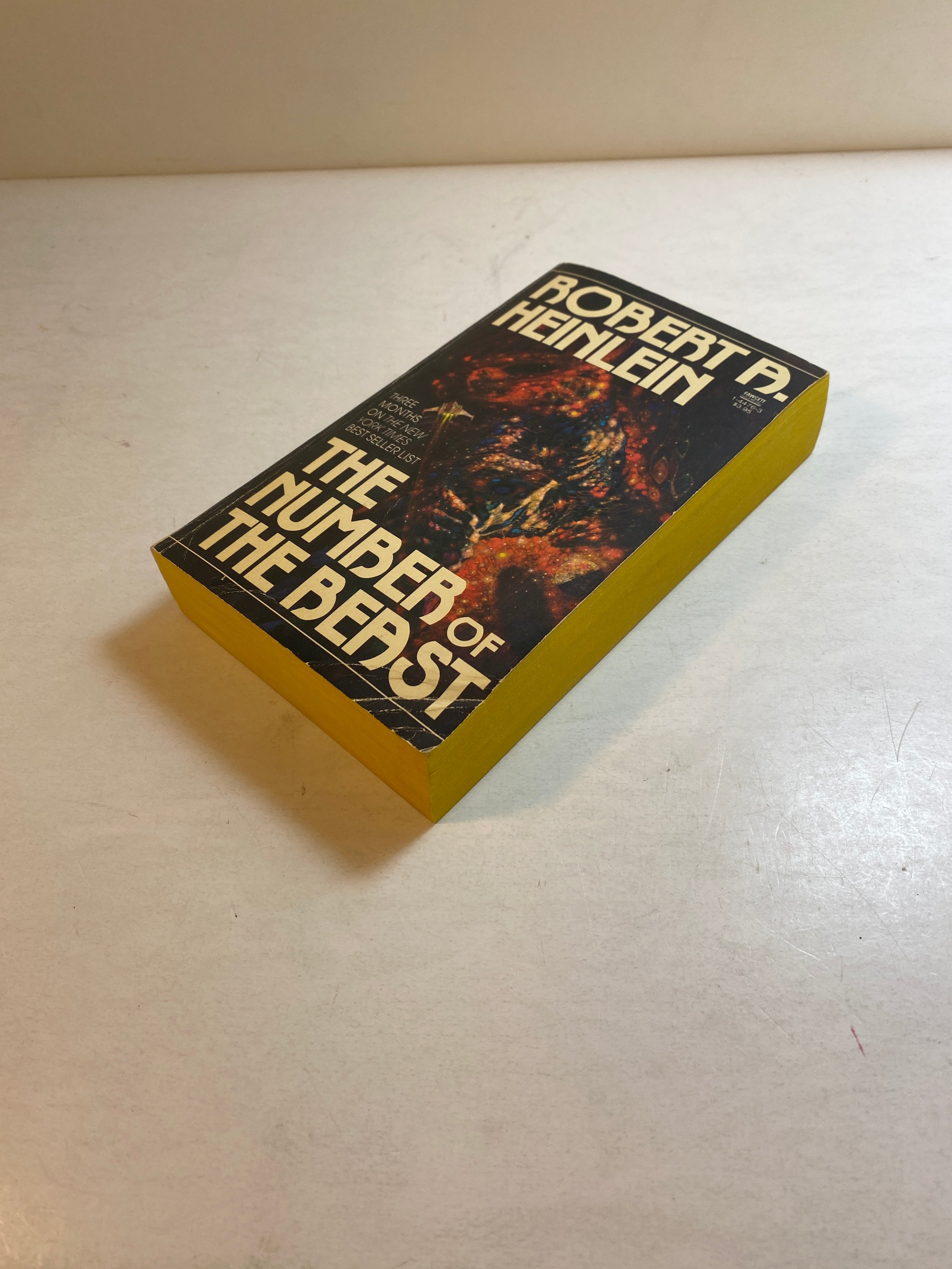 Number of the Beast Robert Heinlein sci-fi paperback 1985
