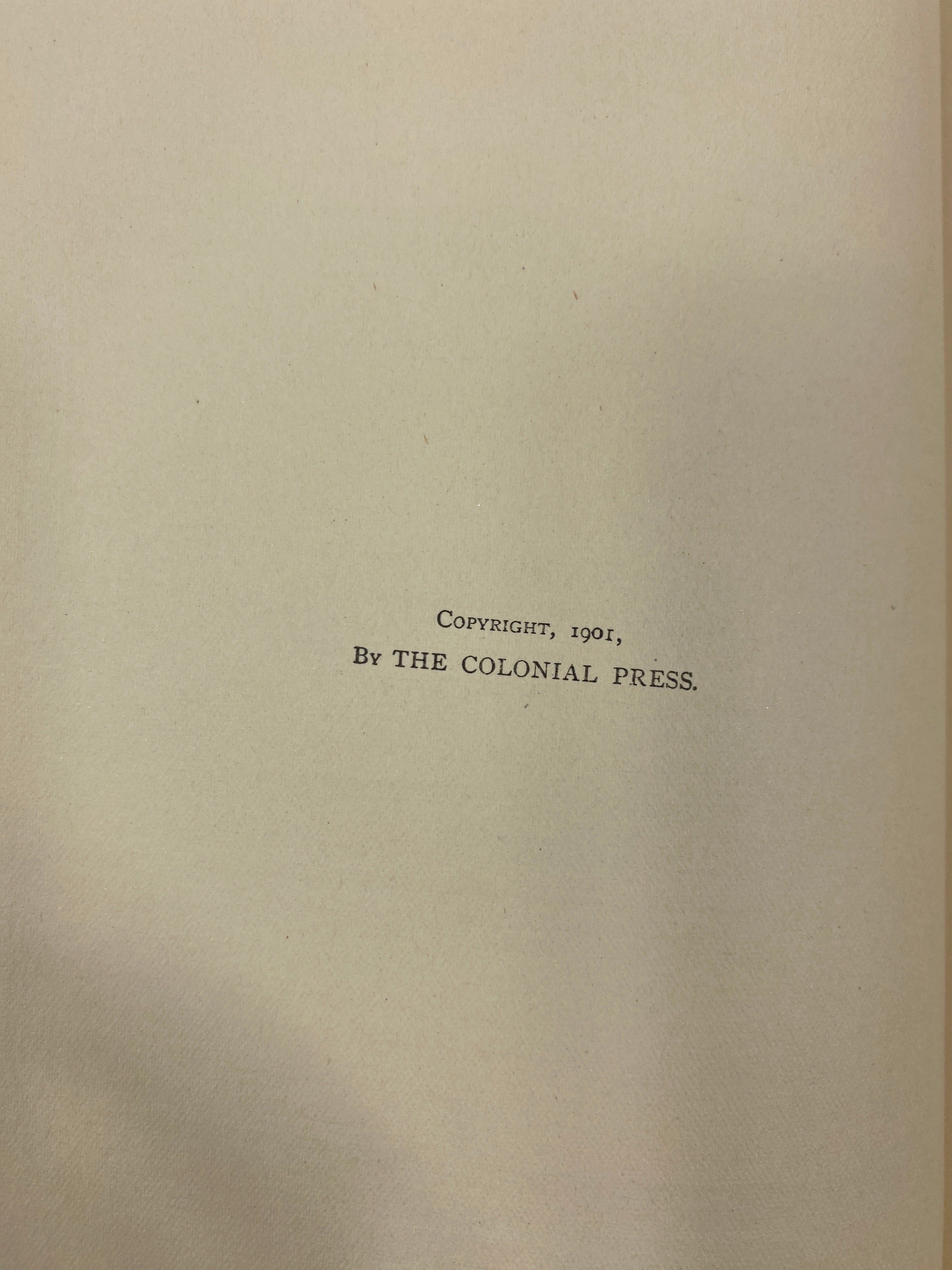 The Great World Classics Renaissance Edition Colonial Press 514/1000 HC