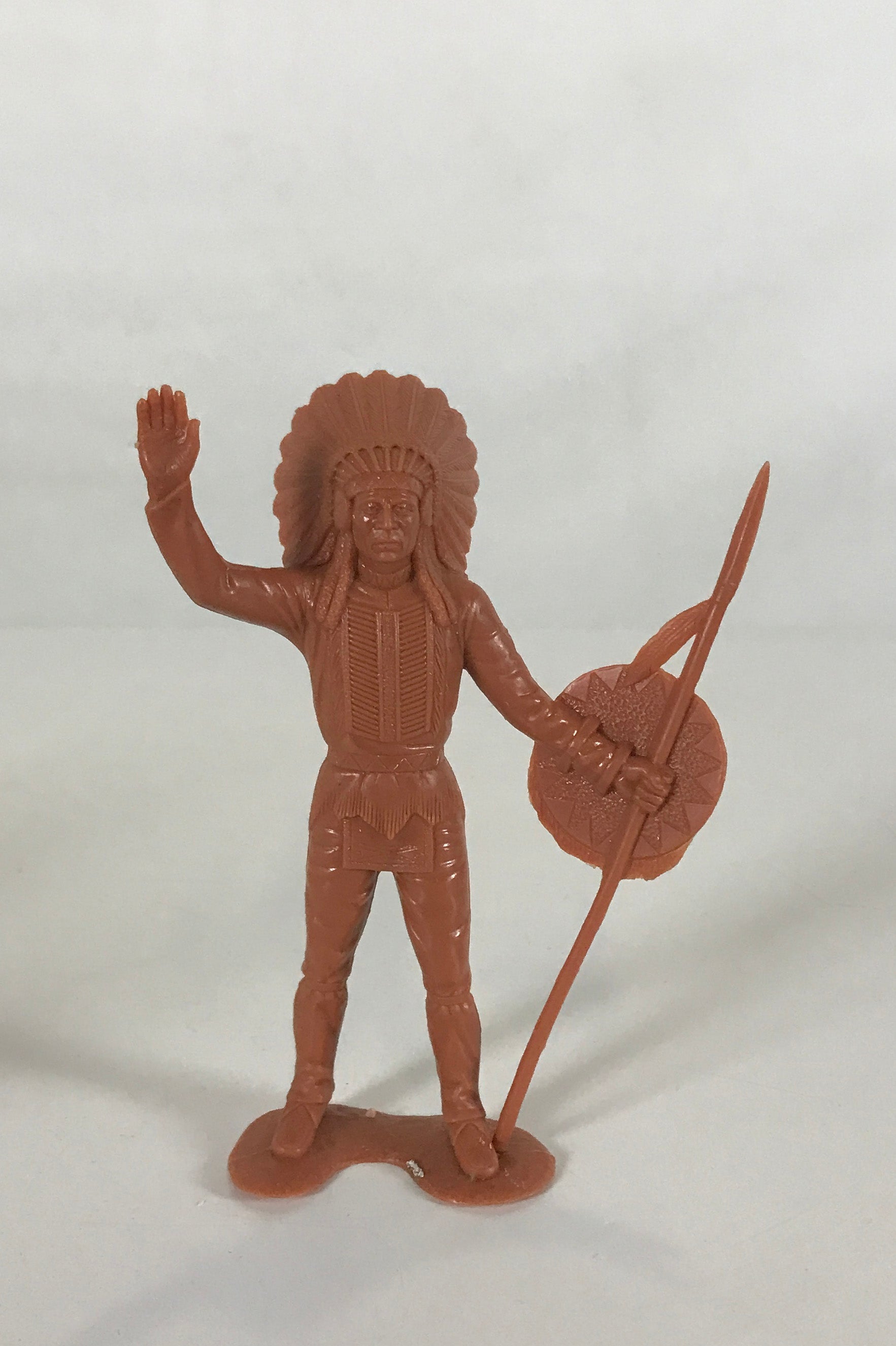 Vintage Louis Marx & Co. Indigenous Warriors Figures
