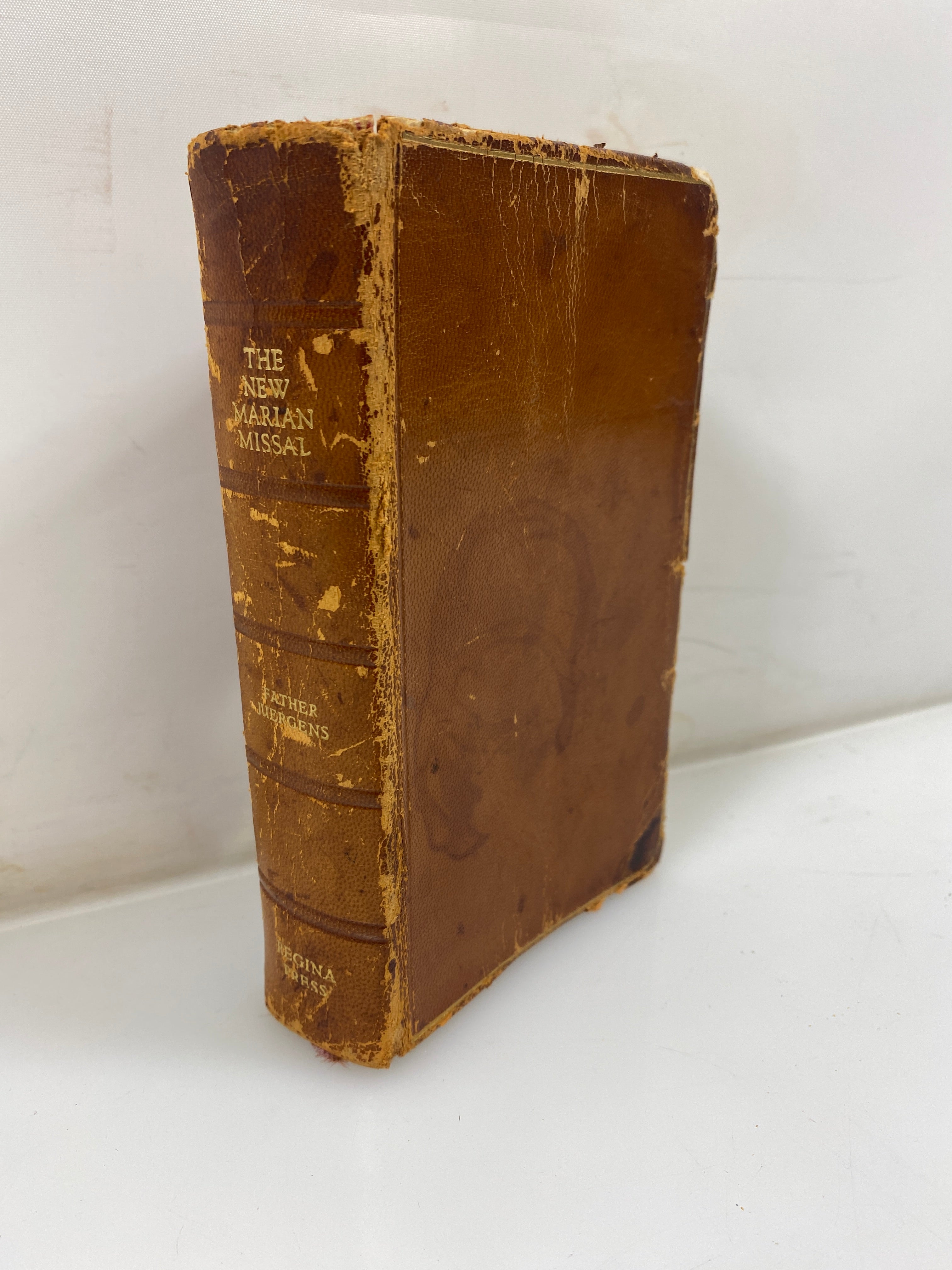 The Marian Missal for Daily Mass by Juergens Regina Press Leather 1961