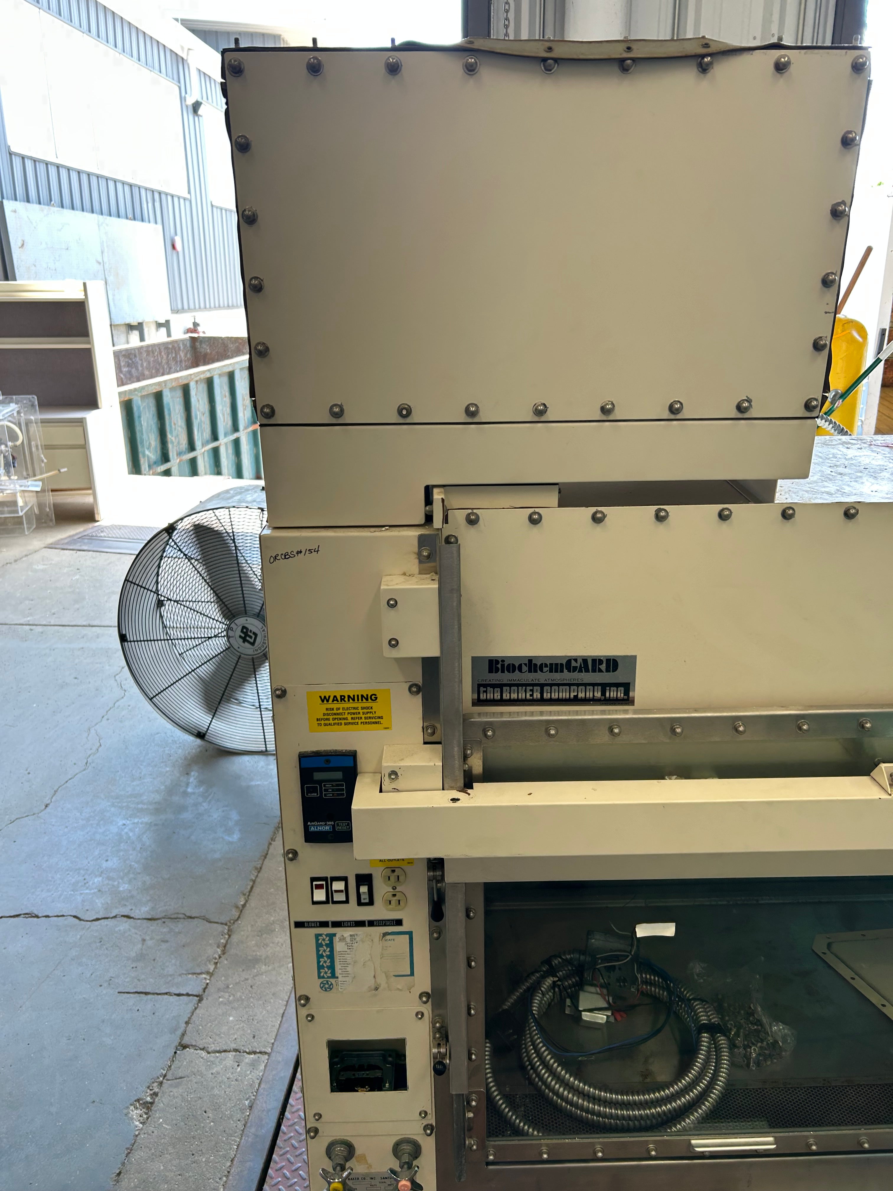Fume hood for *Parts or Repair*