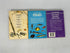 Lot of 3 Vintage "A Golden Guide" Books ~BUTTERFLIES & MOTHS, FISHES, FISHING