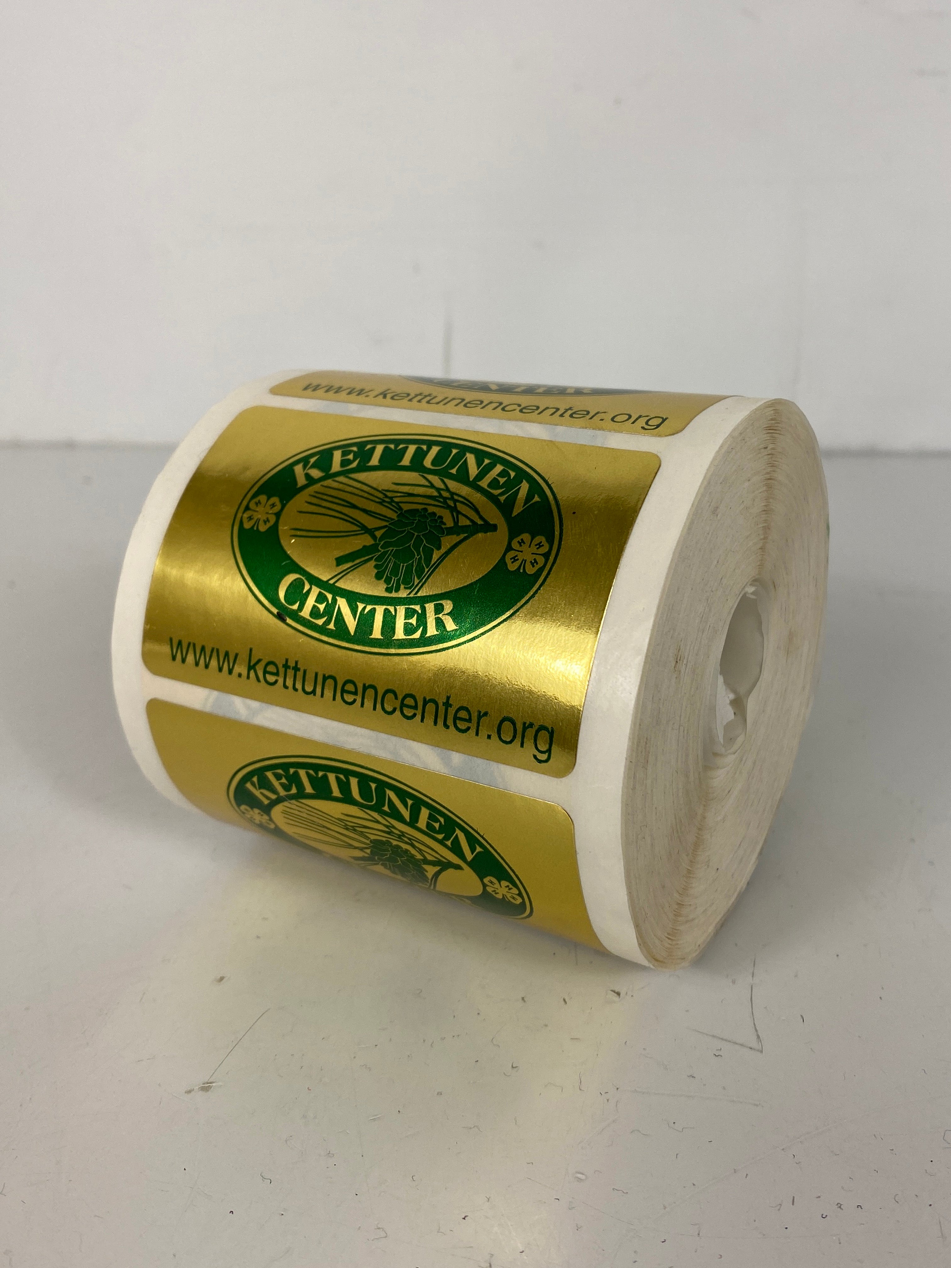 Roll of Kettunen Center Stickers