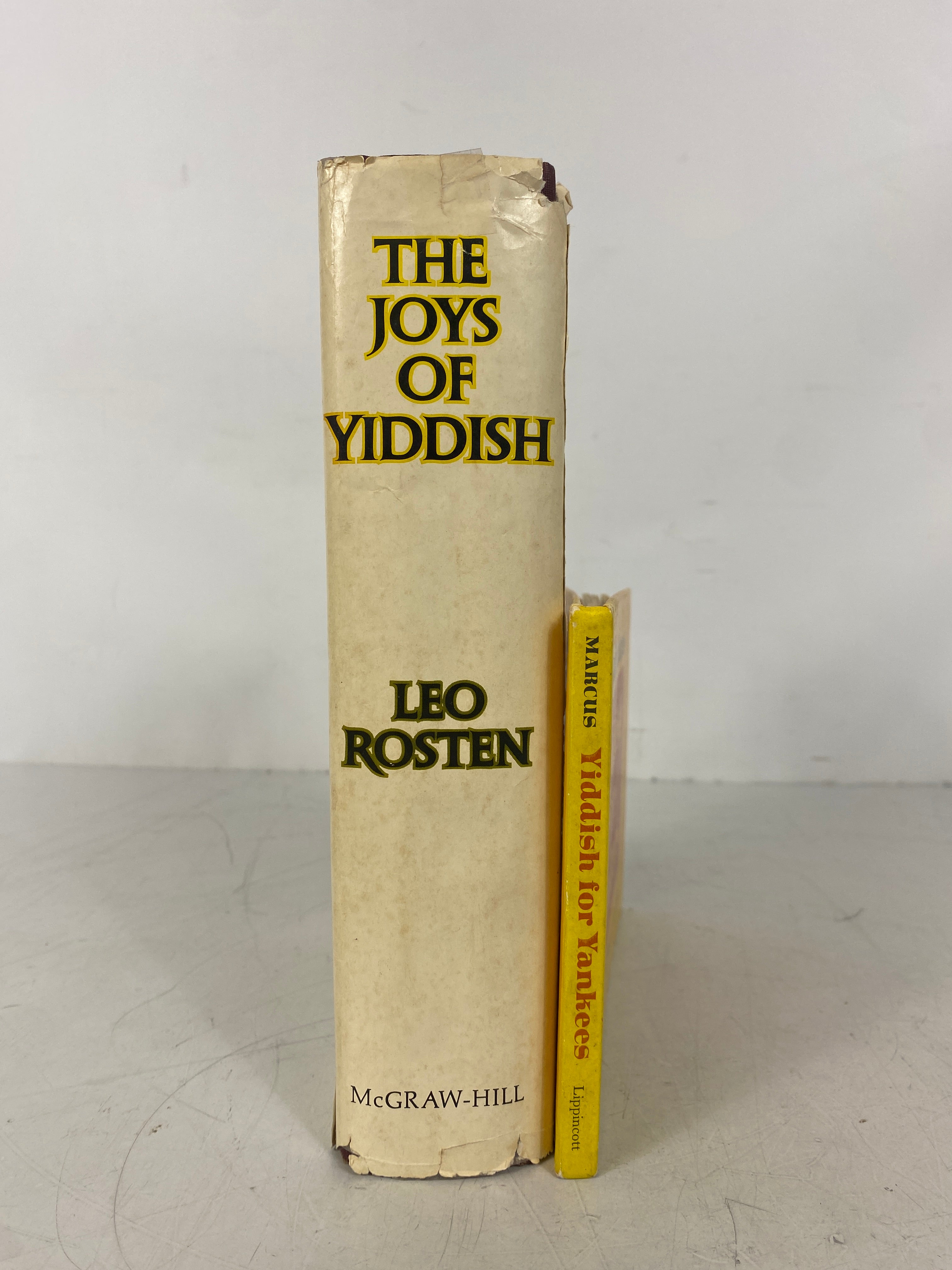 Lot of 2: Yiddish for Yankees/The Joys of Yiddish 1968 HC