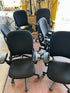 Lot of 6 Steelcase Leap Chairs in Fair Condition