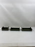 Lot of 3 Vintage Metal Bank Coin Trays