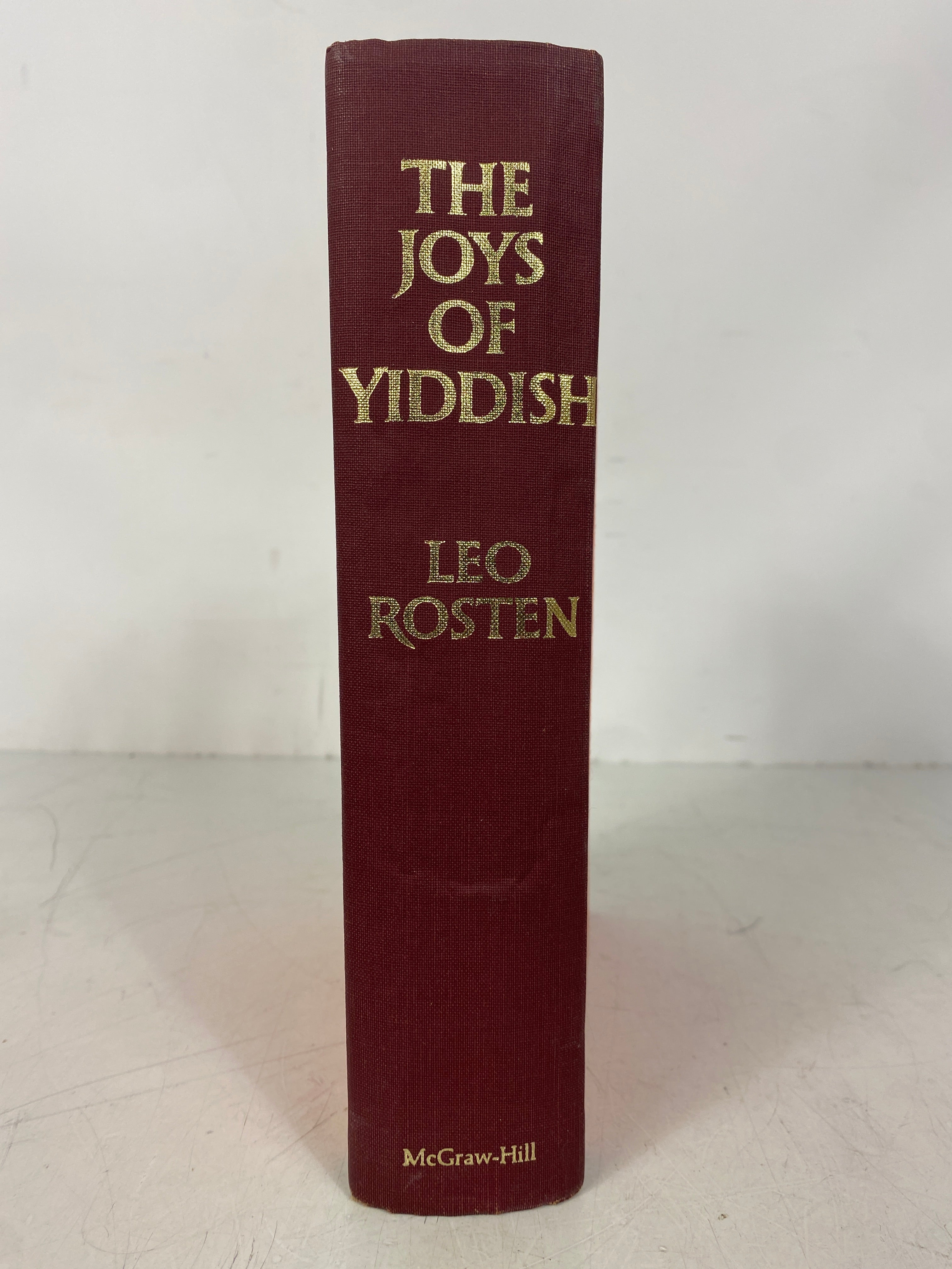 Lot of 2: Yiddish for Yankees/The Joys of Yiddish 1968 HC