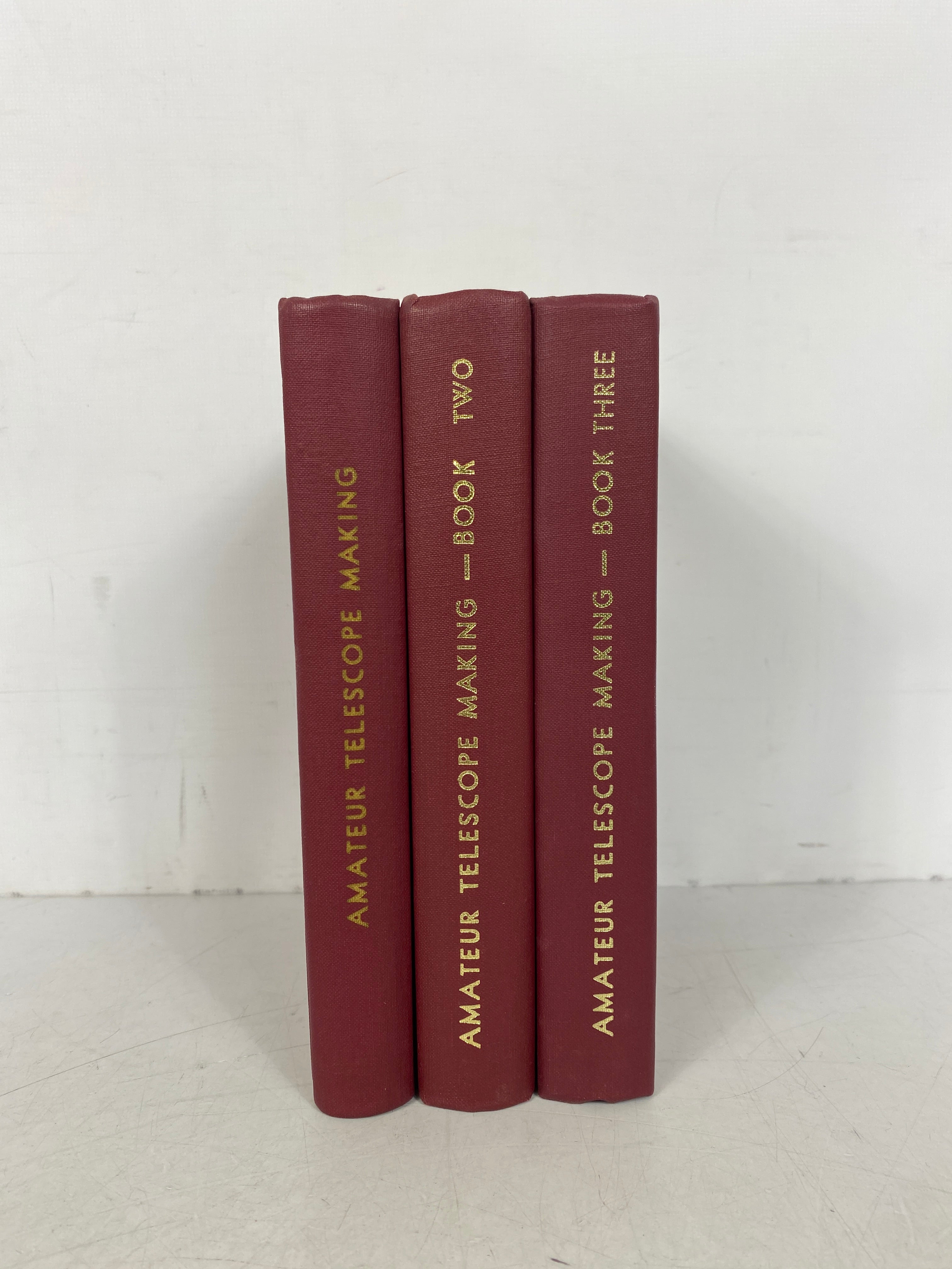 3 Vol Set: Amateur Telescope Making 1978-82 Scientific American Vintage HC