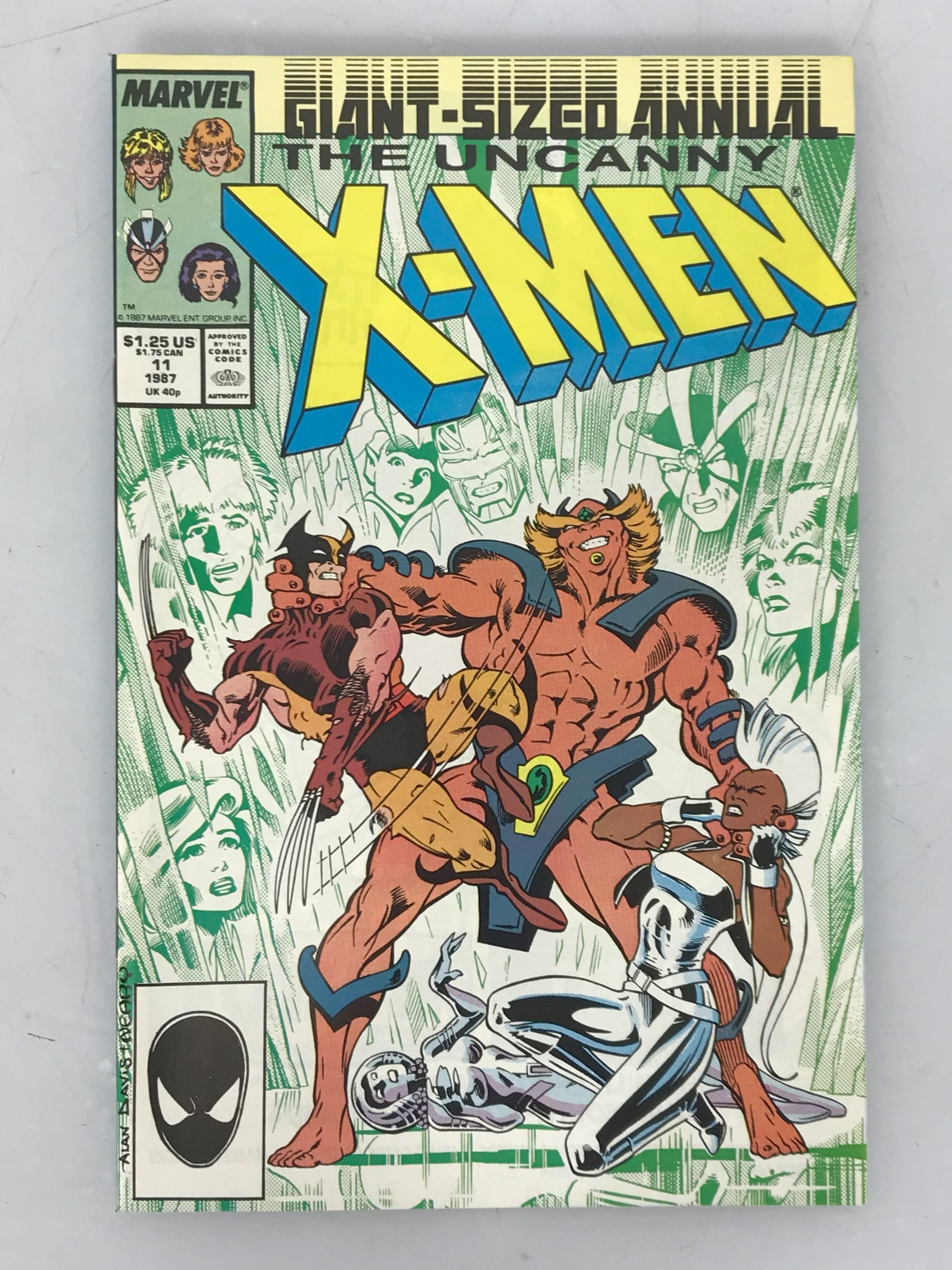 Giant Sized Annual The Uncanny X-Men Vol. 1 No. 11 1987