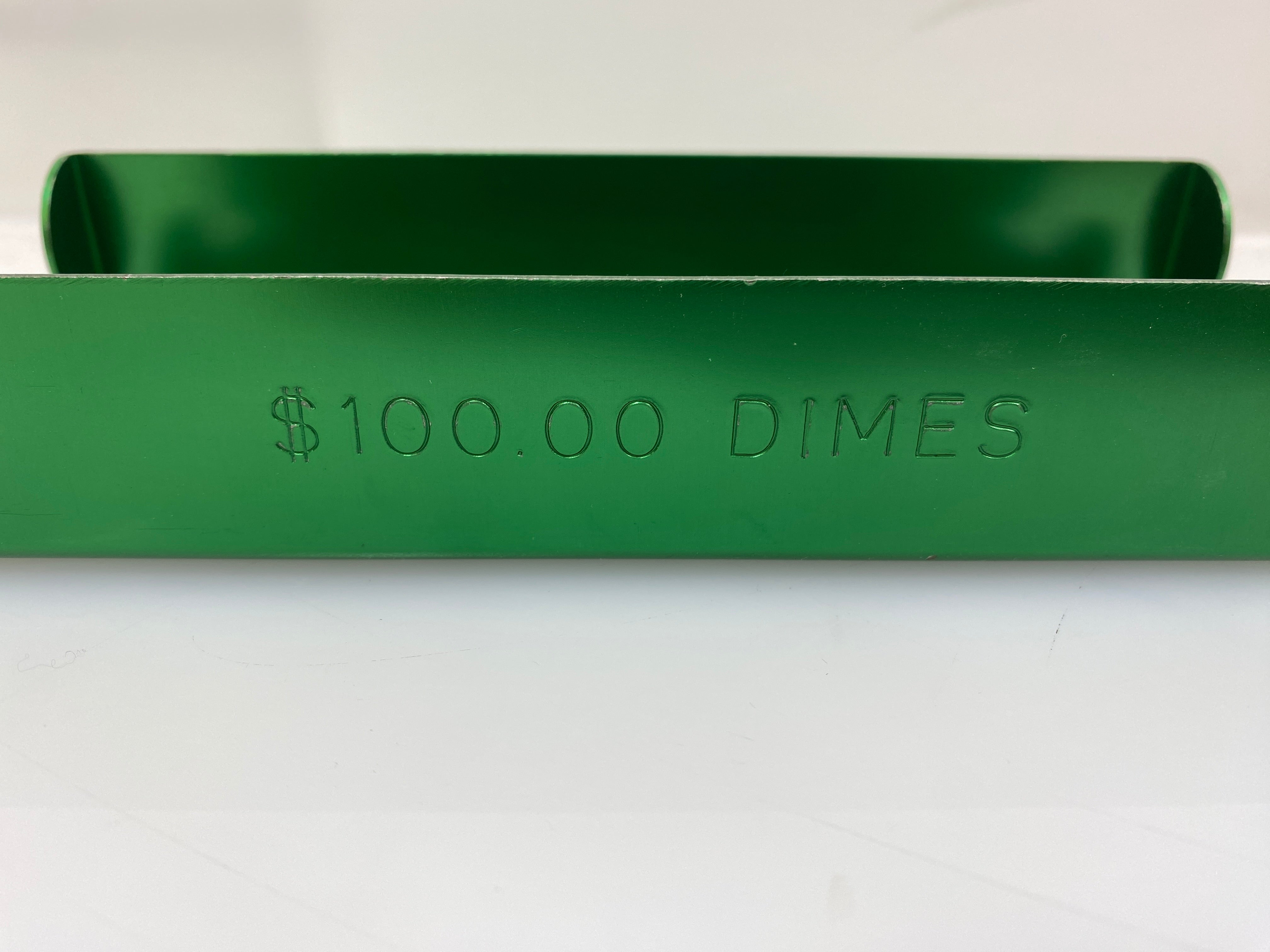 Lot of 4 Aluminum Rolled Coin Storge