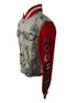 Makobi Trust Issues Light Wash Denim Jacket Men's Size L