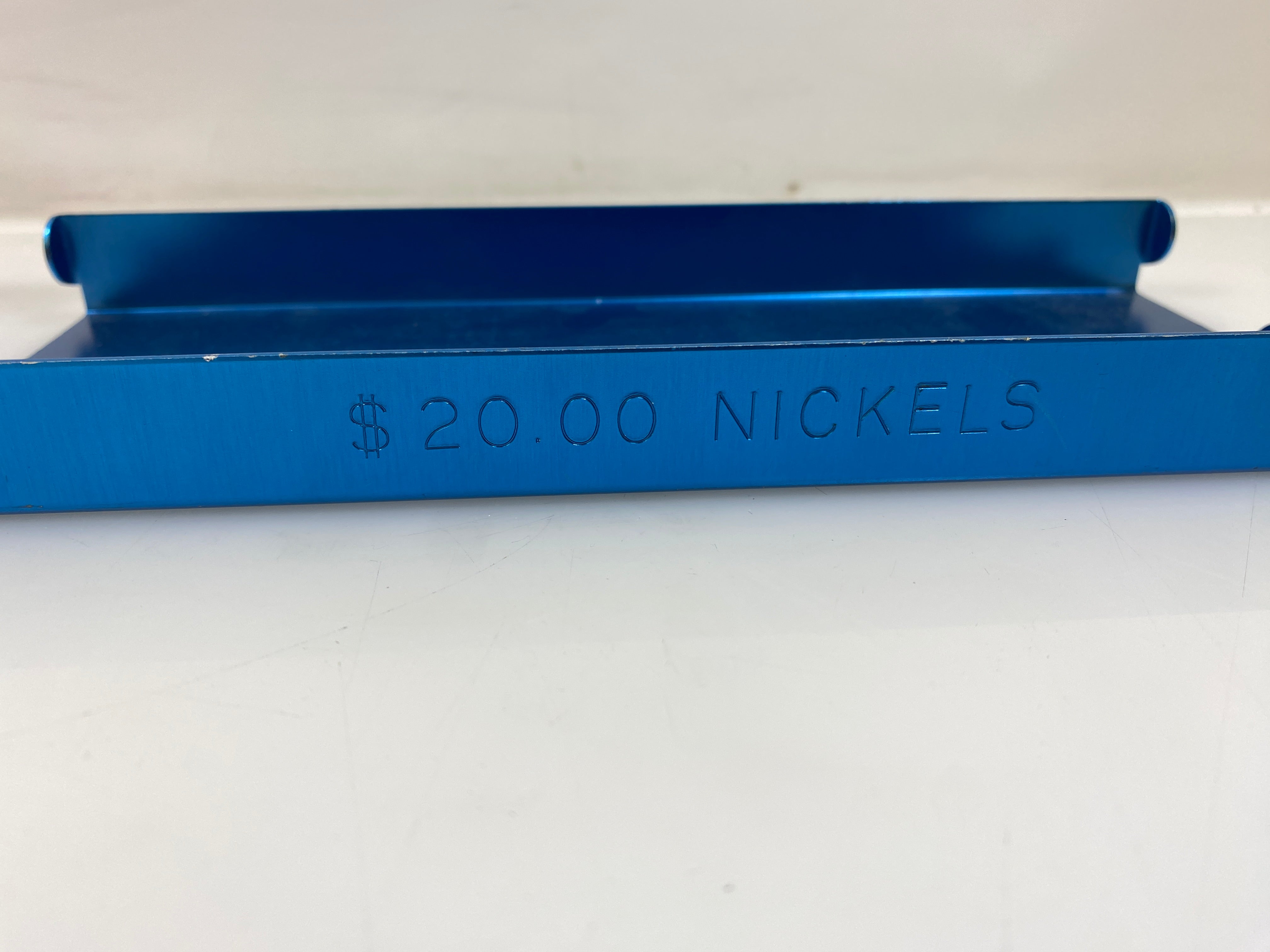 Lot of 4 Aluminum Rolled Coin Storge