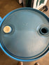 Lot of 2 55-Gallon Blue Barrels