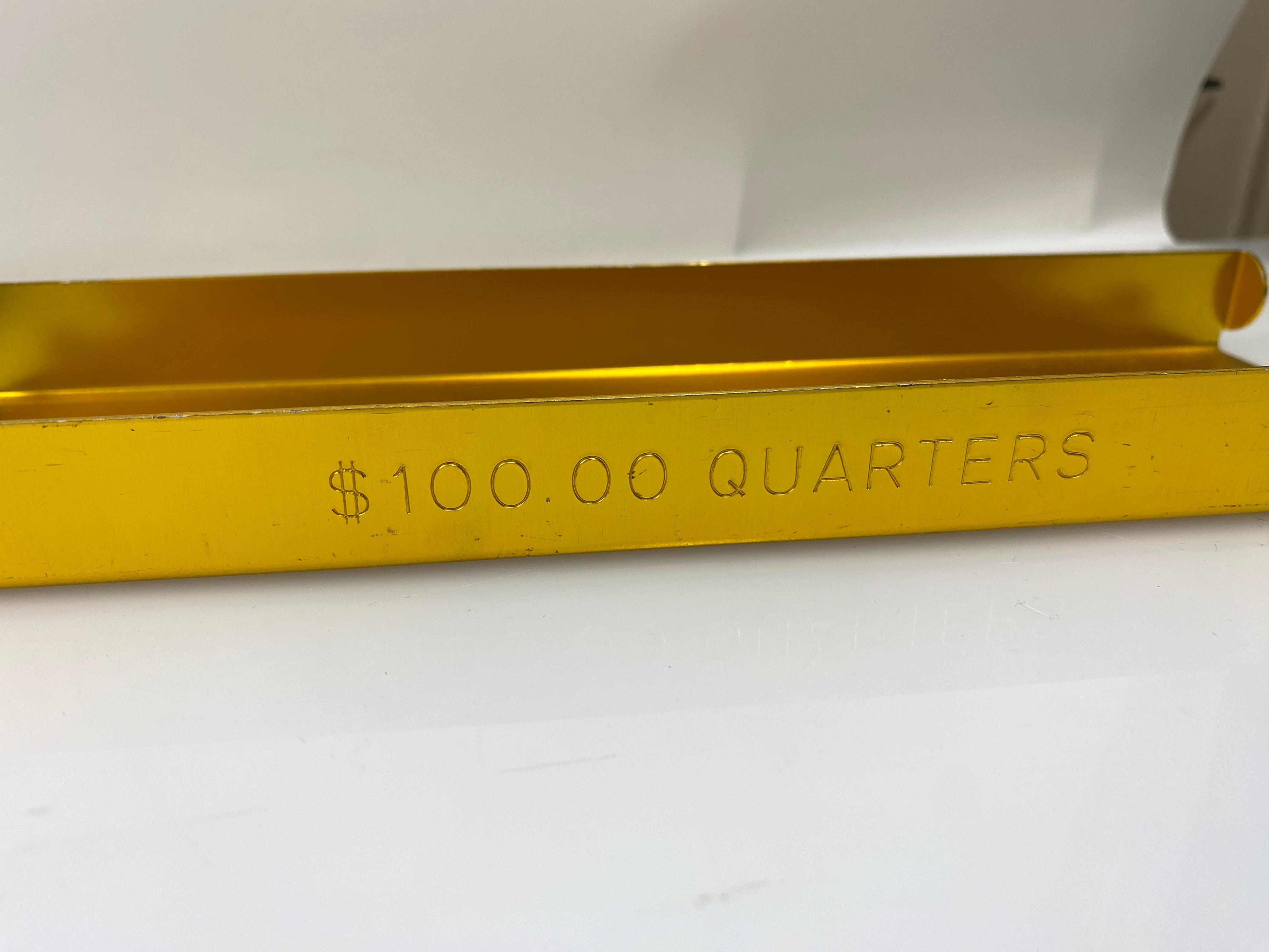 Lot of 4 Aluminum Rolled Coin Storge