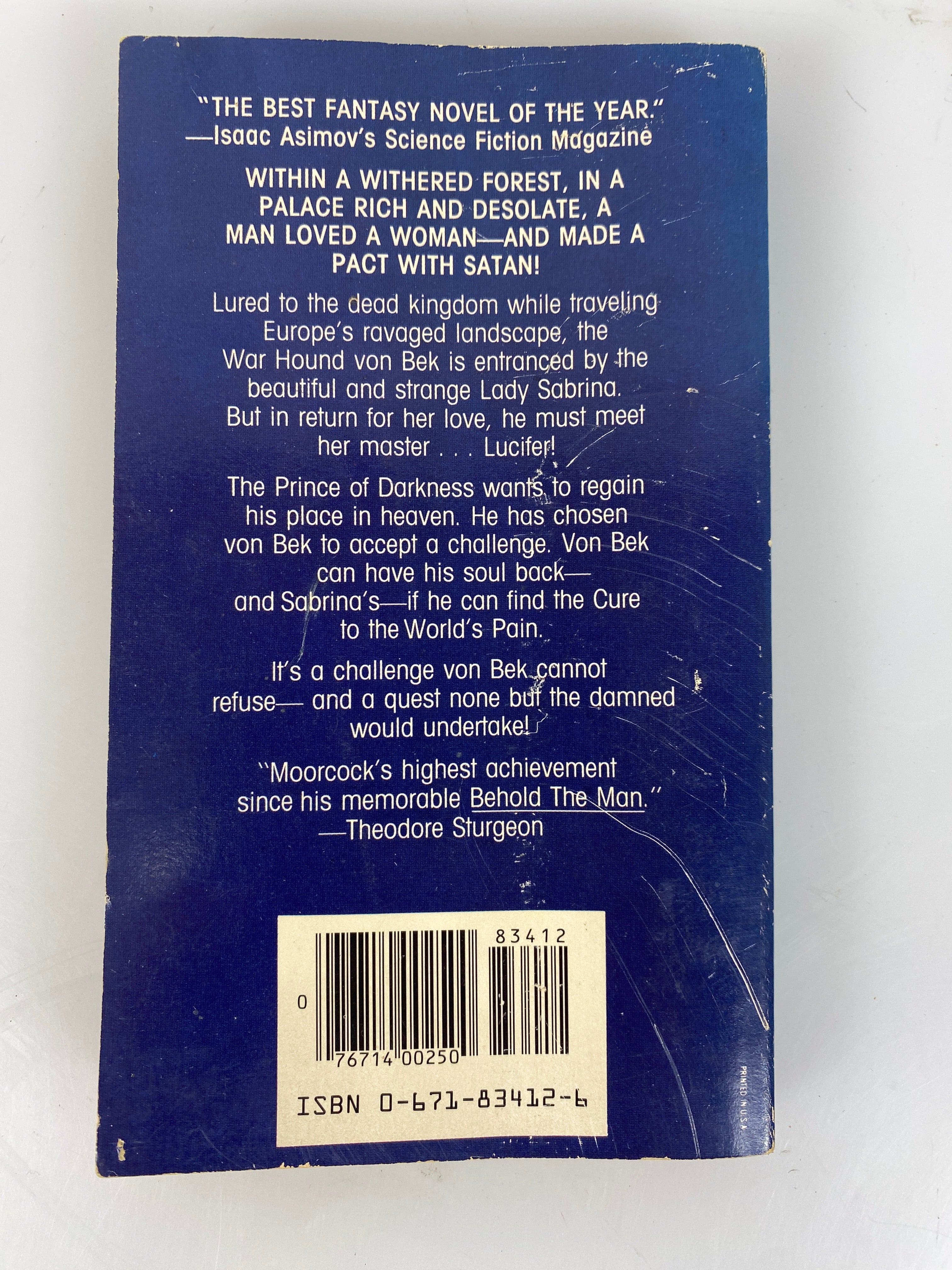War Hound and the World's Pain Michel Moorcock paperback 1981 SC