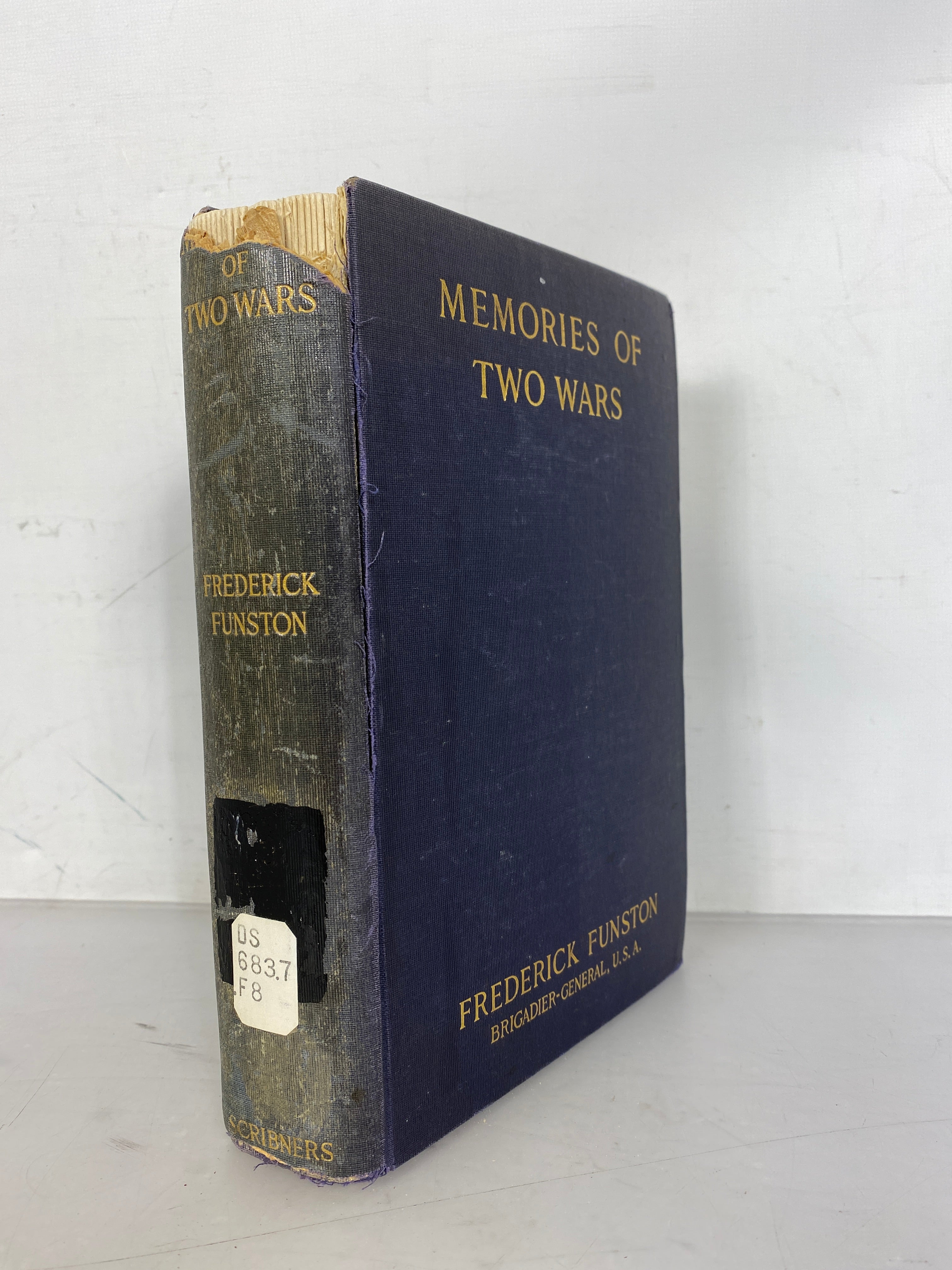 Memories of Two Wars by Frederick Funston Cuban & Philippine Experiences 1911 HC