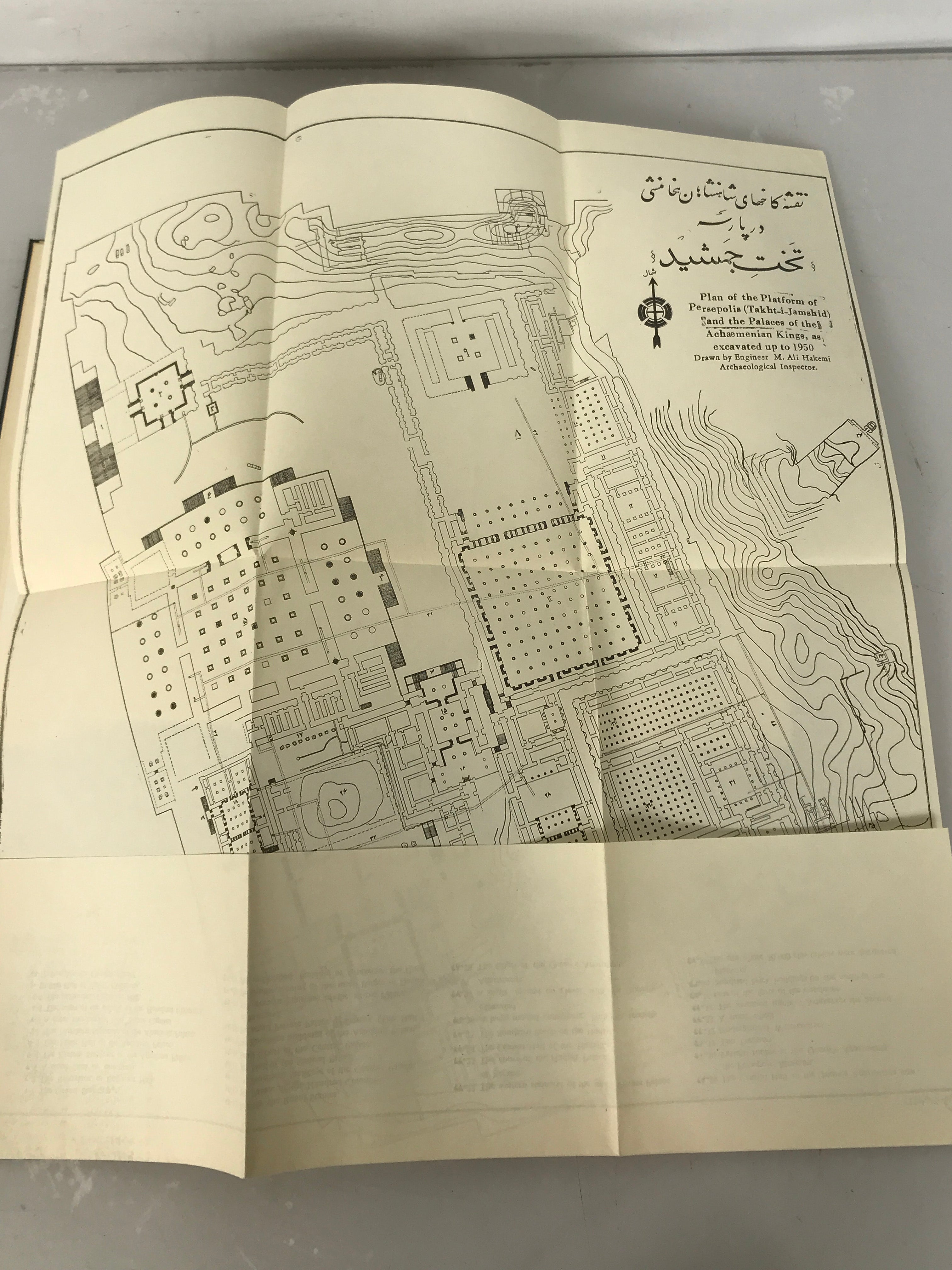 Persepolis (Takht-I-Jamshid) by Ali Sami 1955 Second Edition HC