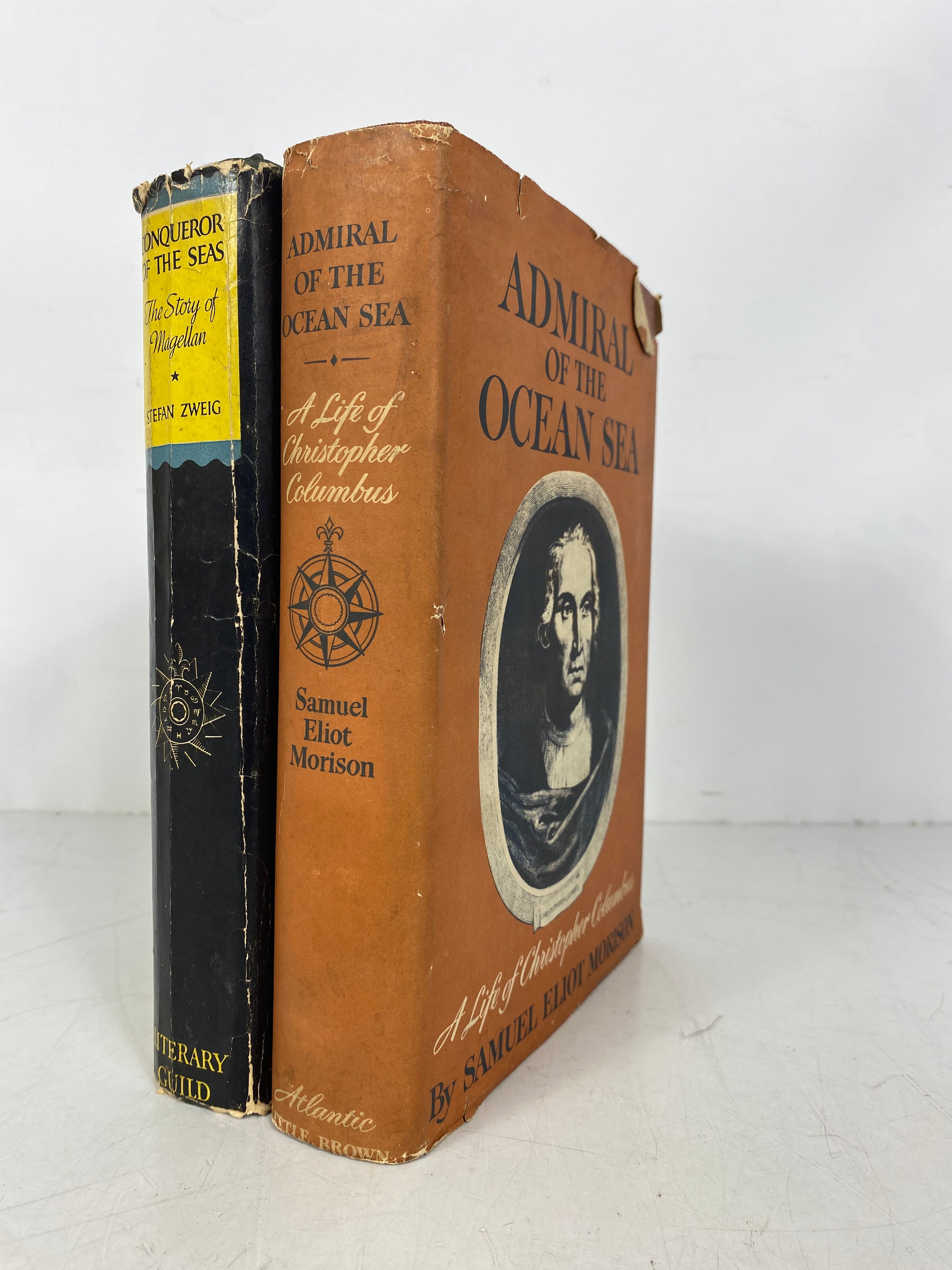 Lot of 2: The Story of Magellan/A Life of Christopher Columbus 1938-42 HC DJ