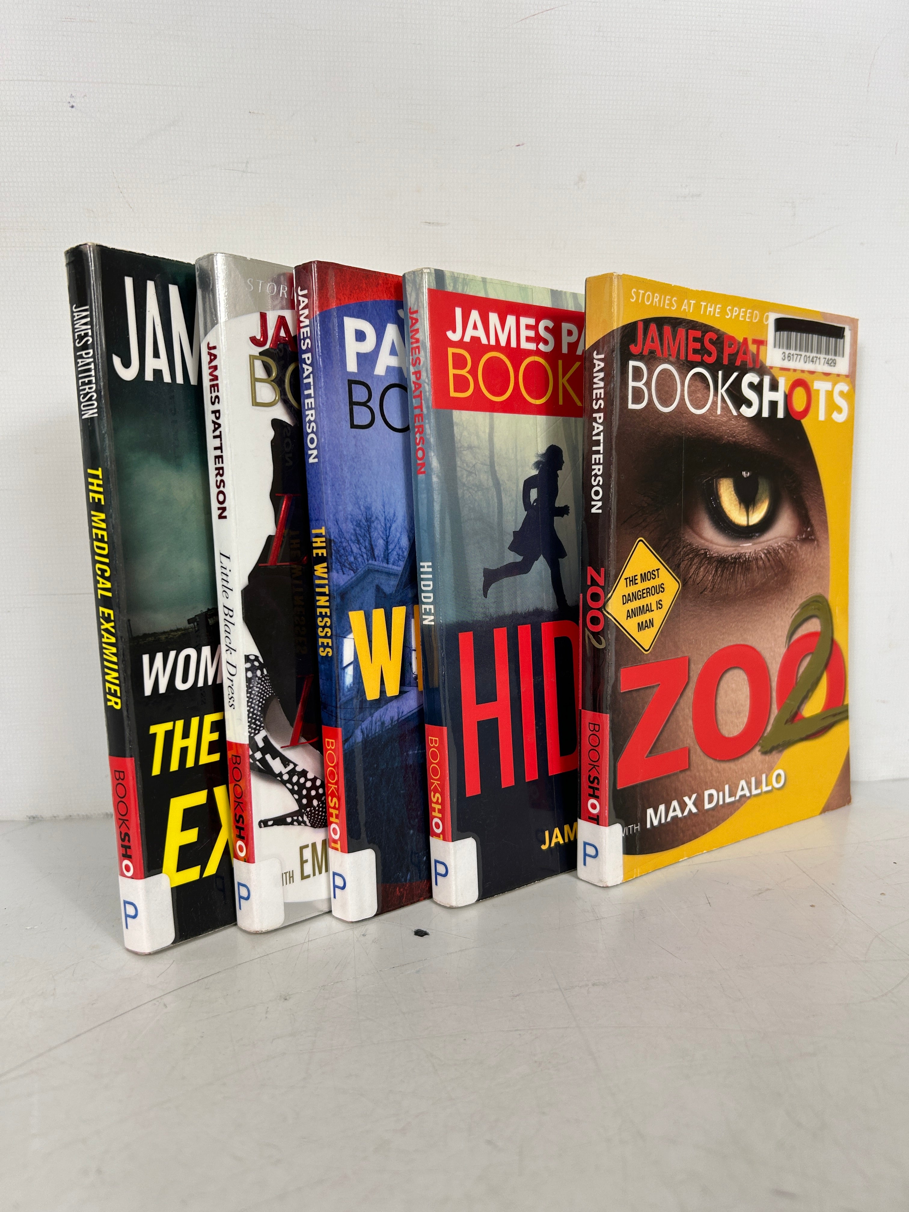 Lot of 5 James Patterson Bookshots SC