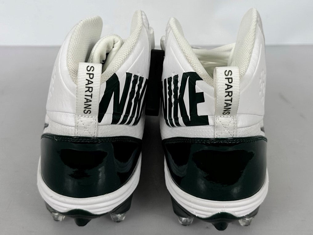 Nike Green & White Force Savage Pro D Football Cleats Men's Size 12.5 – MSU  Surplus Store