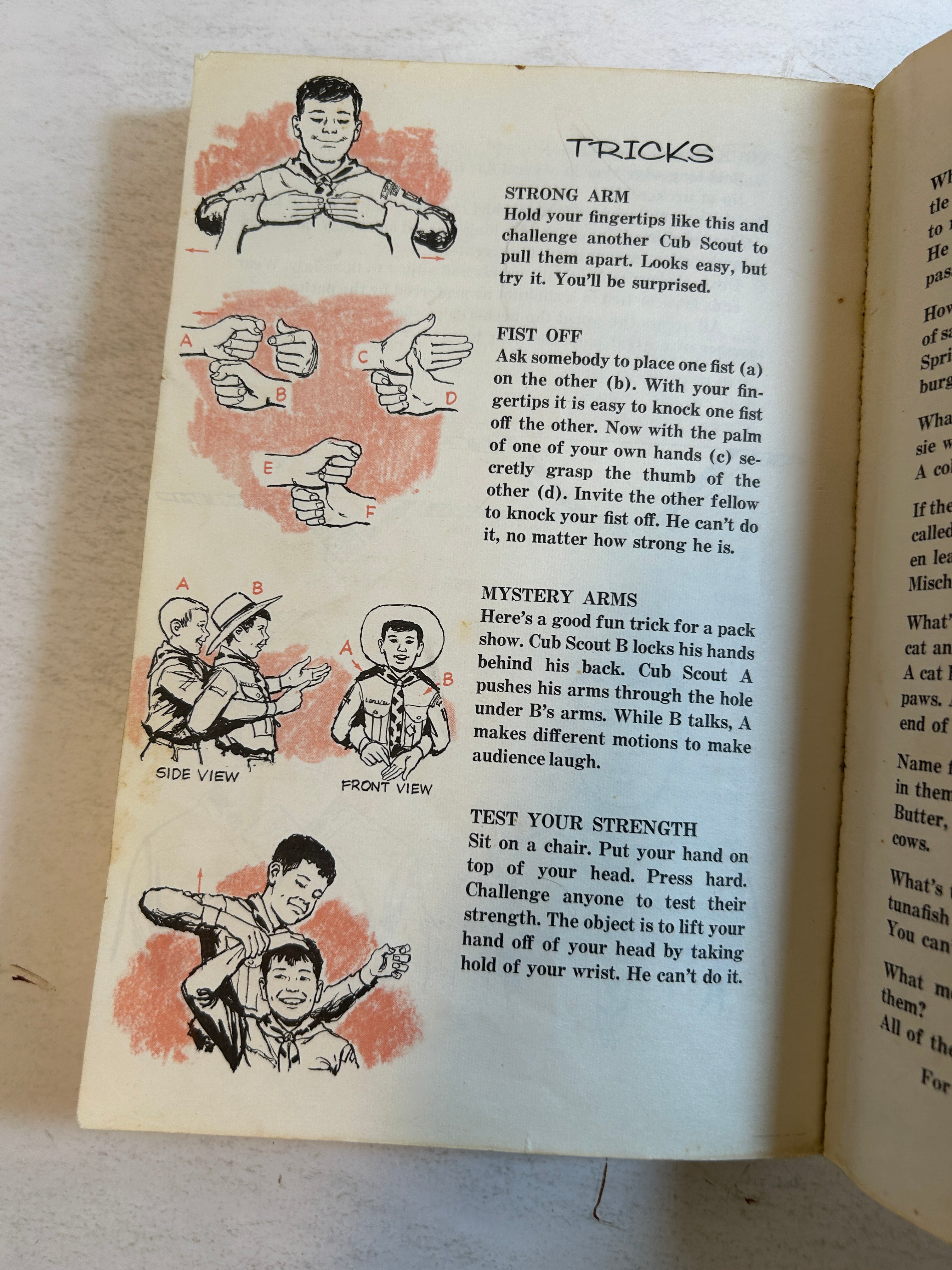 2 Vol Cub Scout Handbook: Bear & Lion/Webelos Boy Scouts of America 1967/1954 SC
