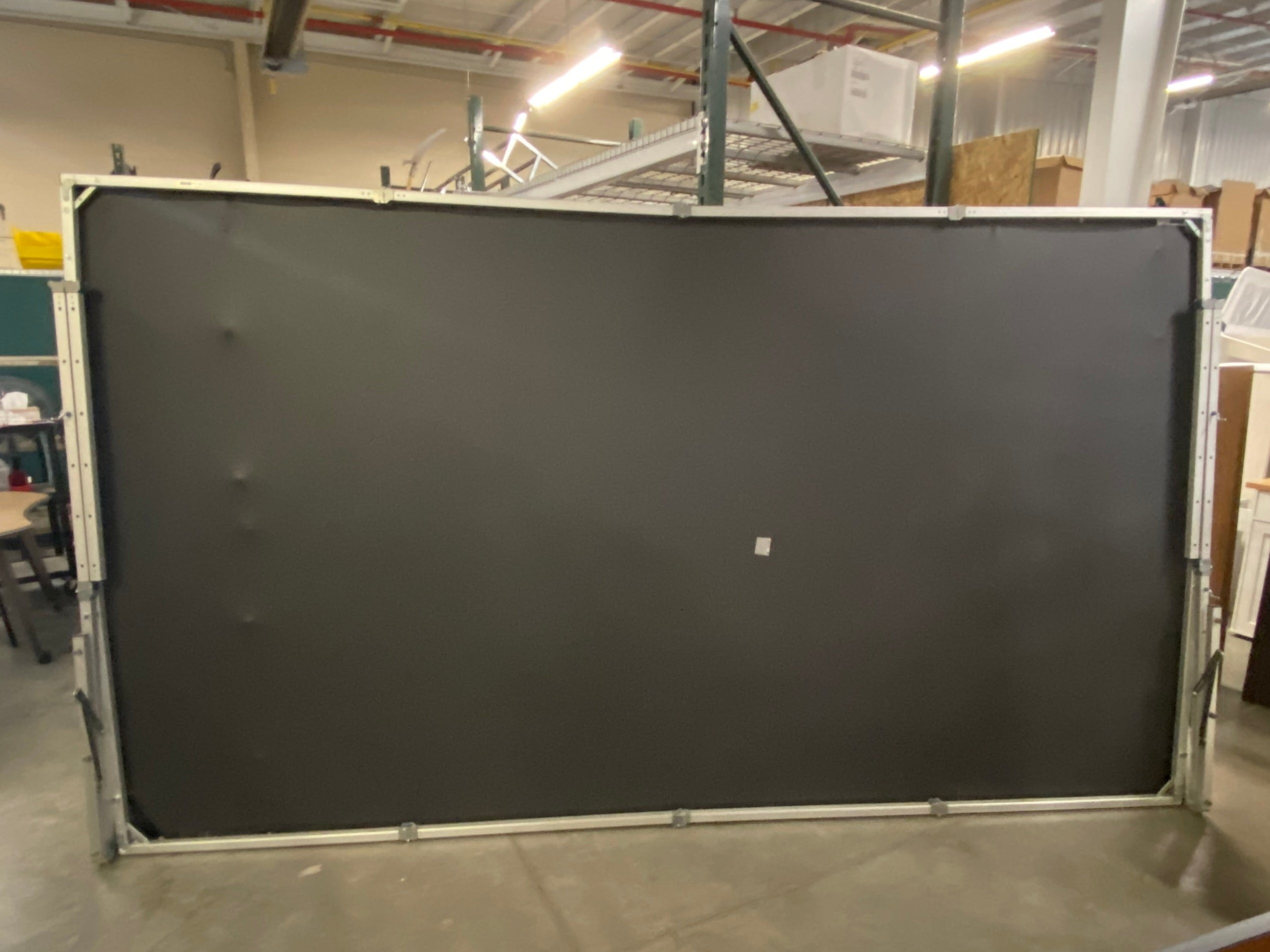 Da - Lite "Fast Fold Deluxe" Screen Frame/Projection Screen With Stands
